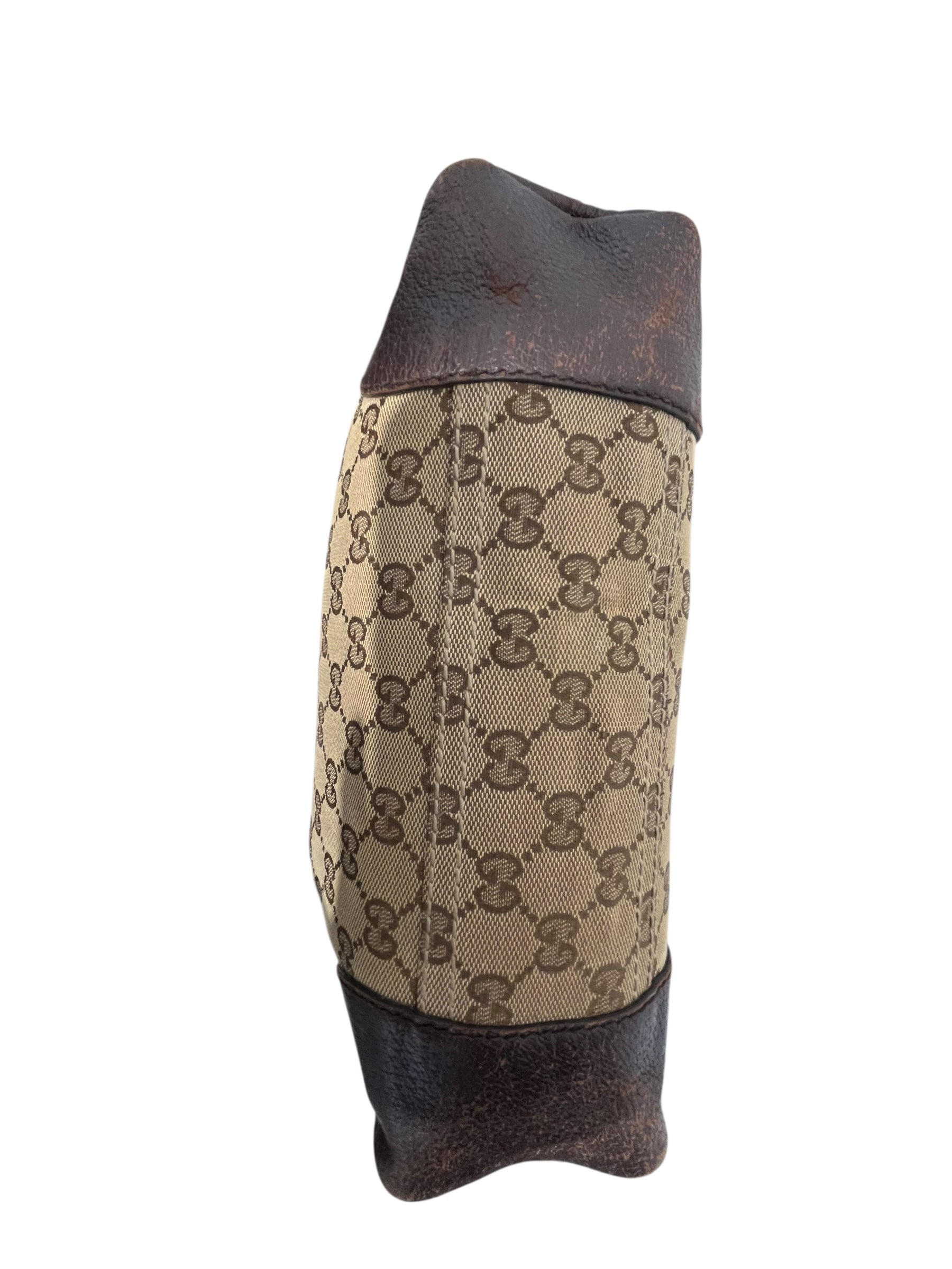 GUCCI/Cross Body Bag/Monogram/Cotton/BEG/MESSEMGER CROSS BODY CANVAS view 4