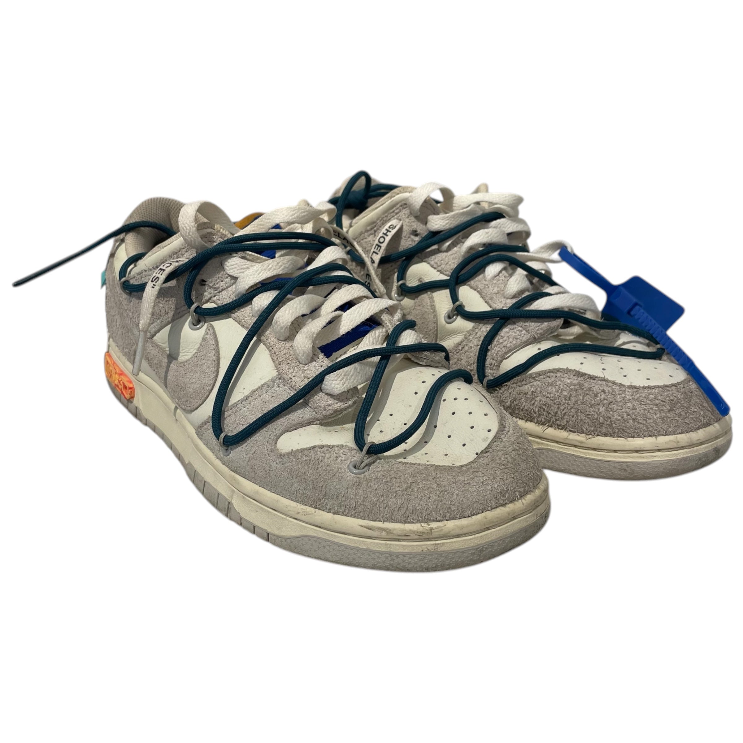 NIKE/OFF-WHITE/Low-Sneakers/US 10/Cotton/CRM/dj0950-111 view 1