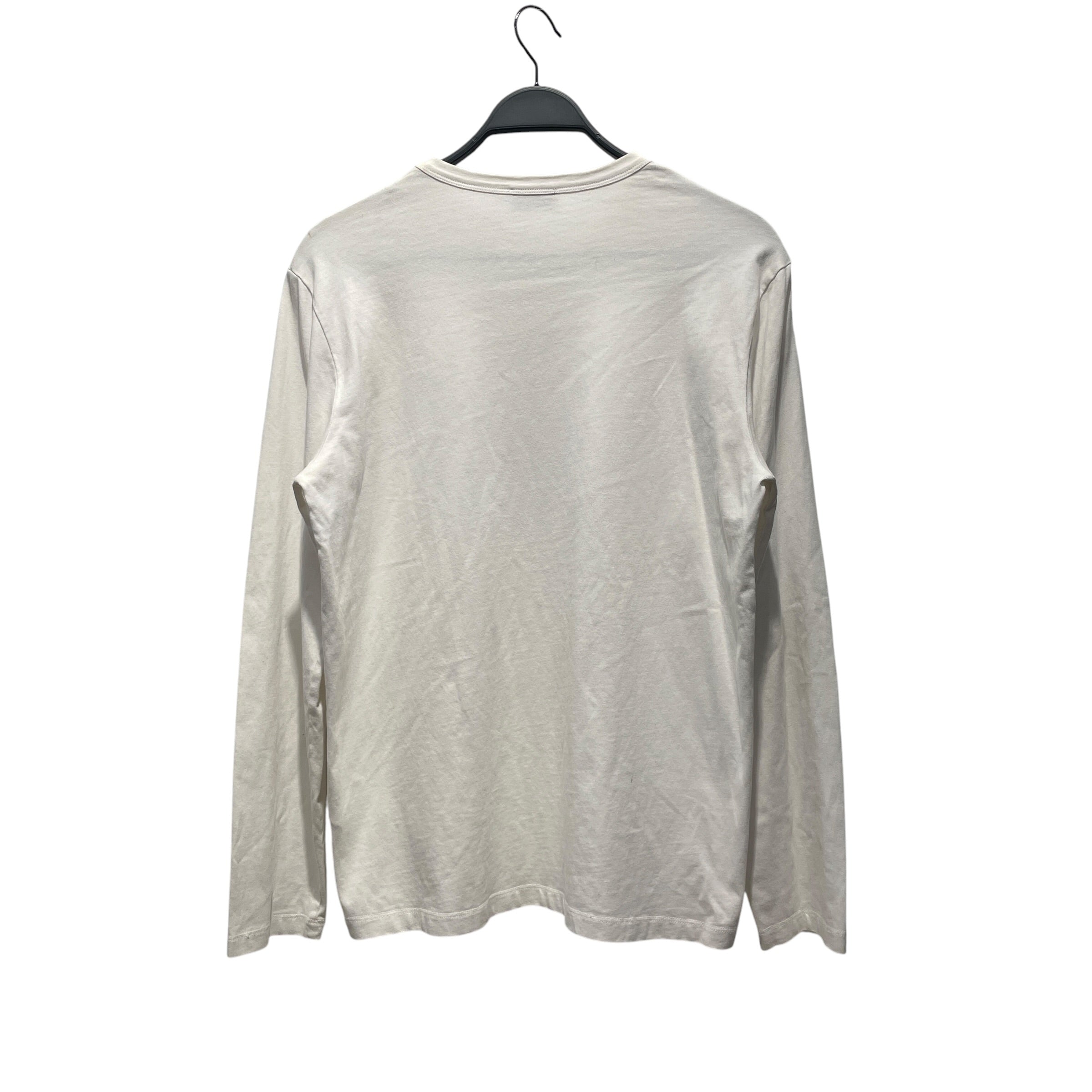 MONCLER/LS T-Shirt/L/Cotton/WHT/ view 2