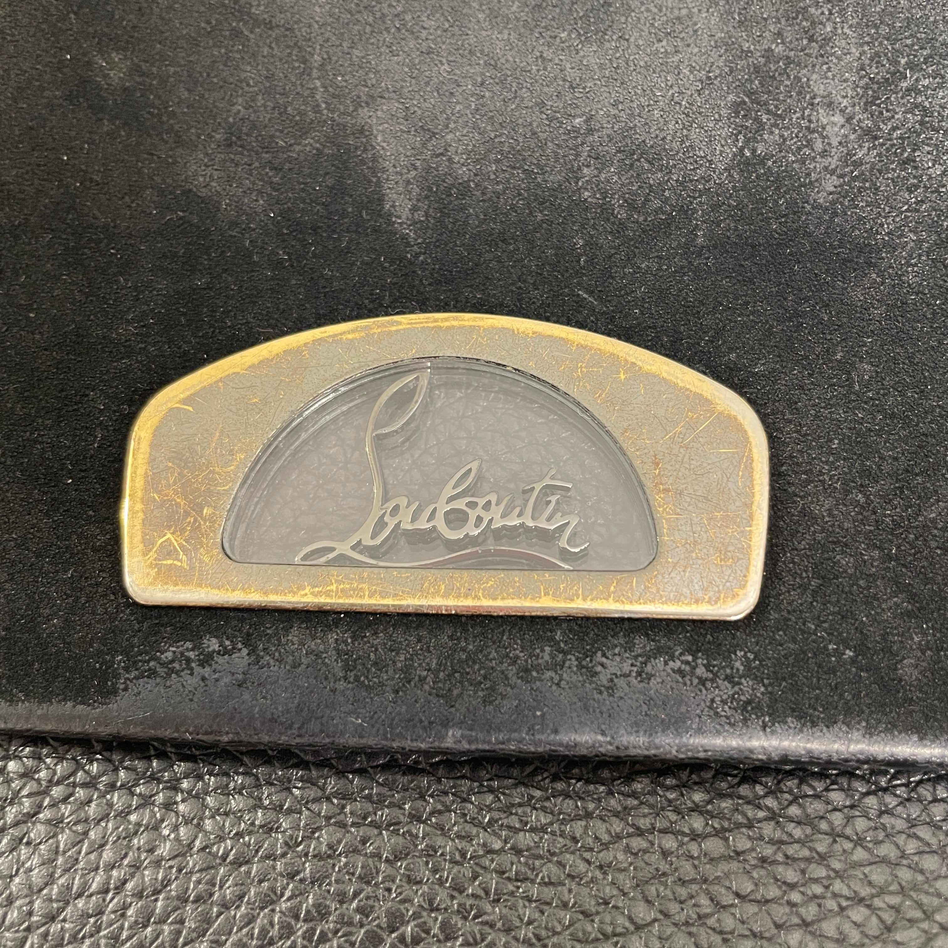 Christian Louboutin/Cross Body Bag/Leather/BLK/W3JG3TM view 4