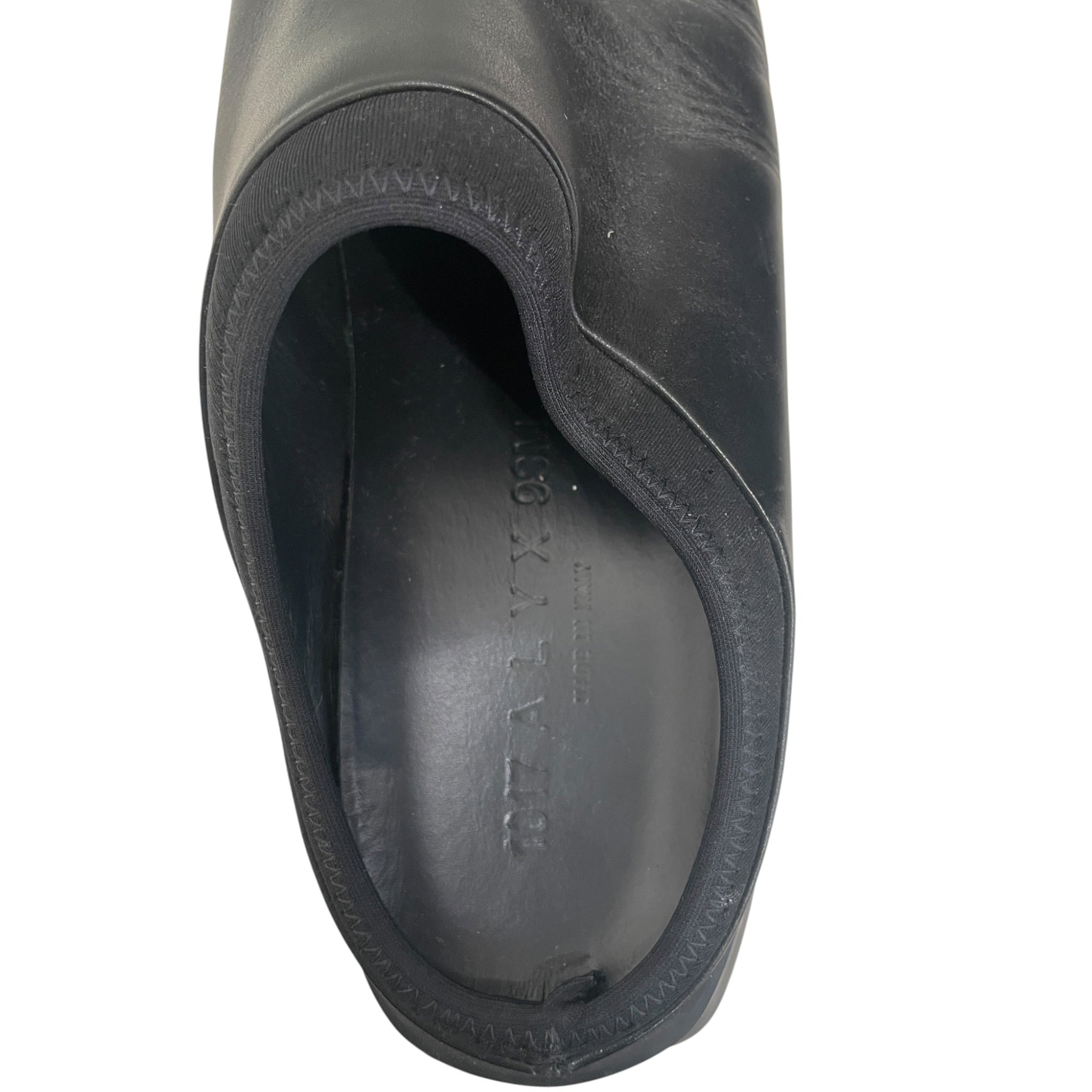 1017 ALYX 9SM(ALYX)/Low-Sneakers/US 10/Leather/BLK/SLIP ON CLOGS view 3