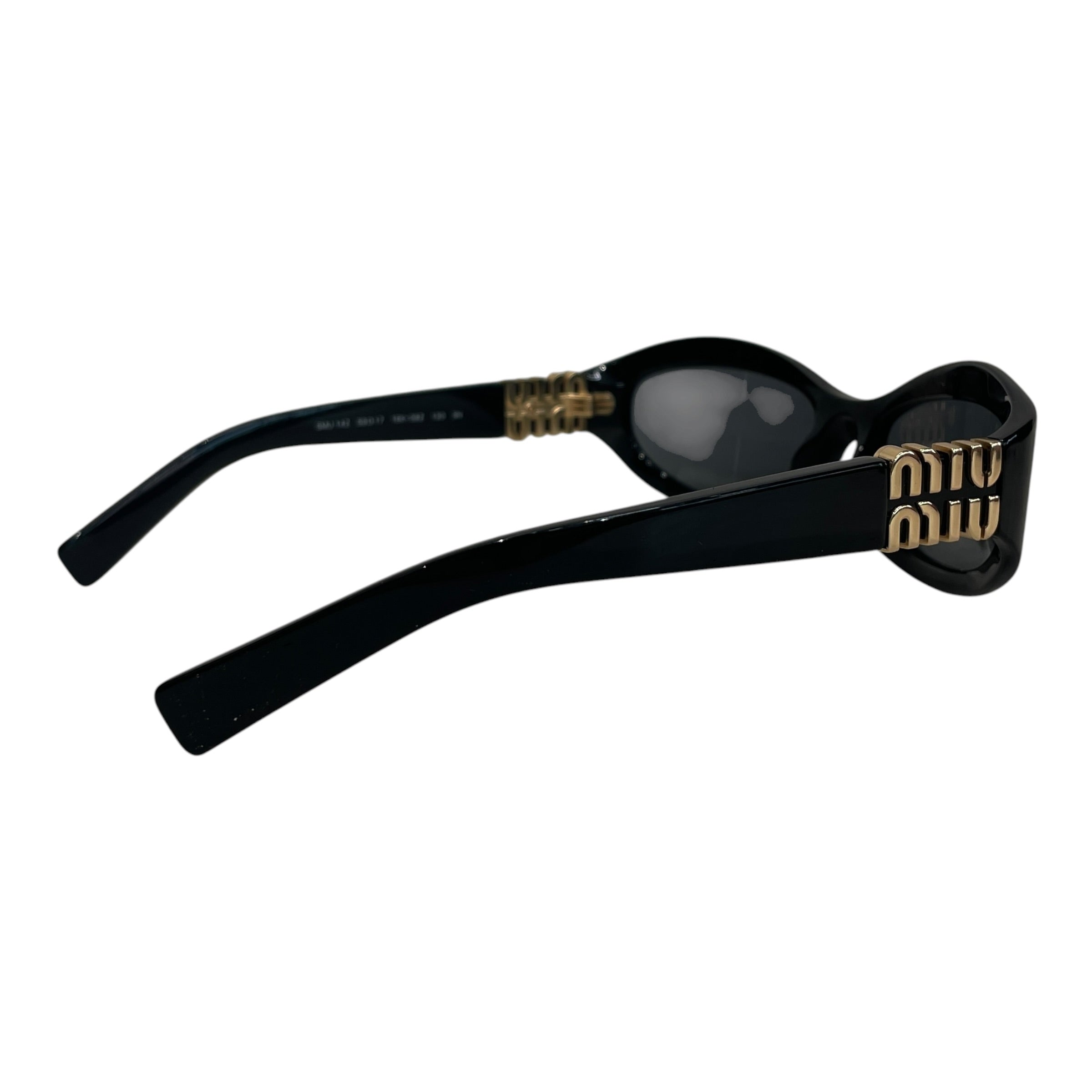 MIU MIU/Sunglasses/Plastic/BLK/M's/GLIMPSE SMU 14Z view 3