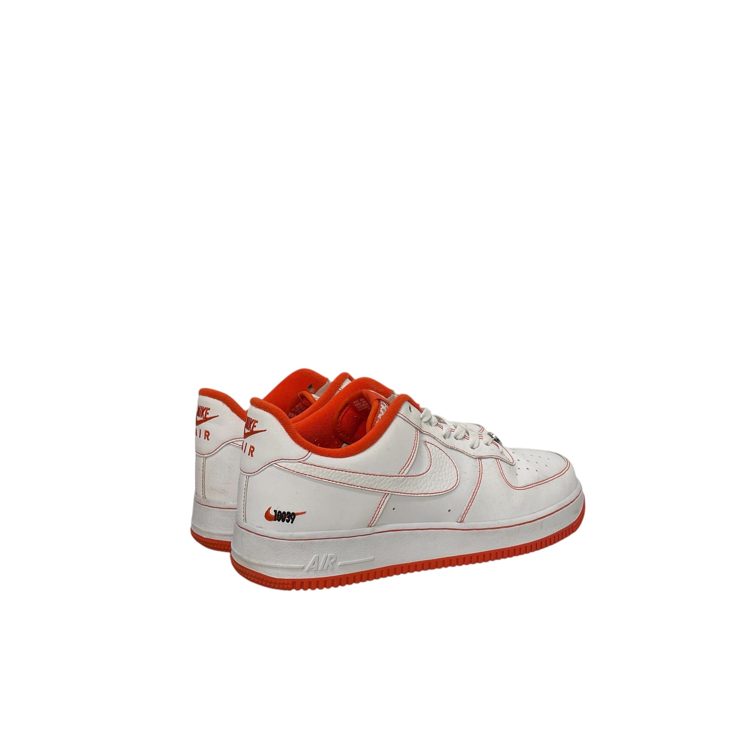 NIKE/Low-Sneakers/US 11.5/Leather/WHT/AF 1 LV8 EMB view 3