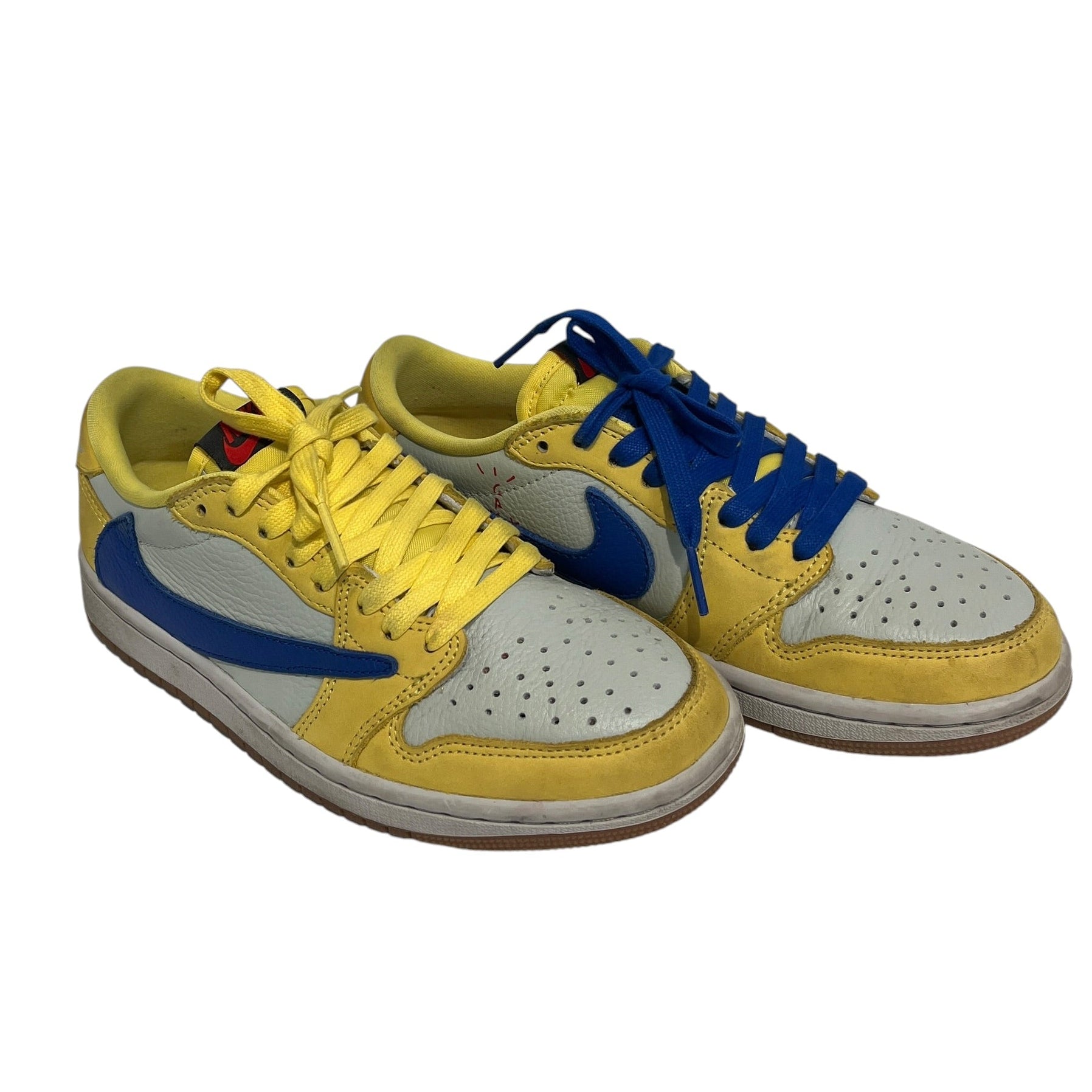 NIKE/CACTUS JACK/Low-Sneakers/US 6/Leather/YEL/Canary Jordan 1 view 1