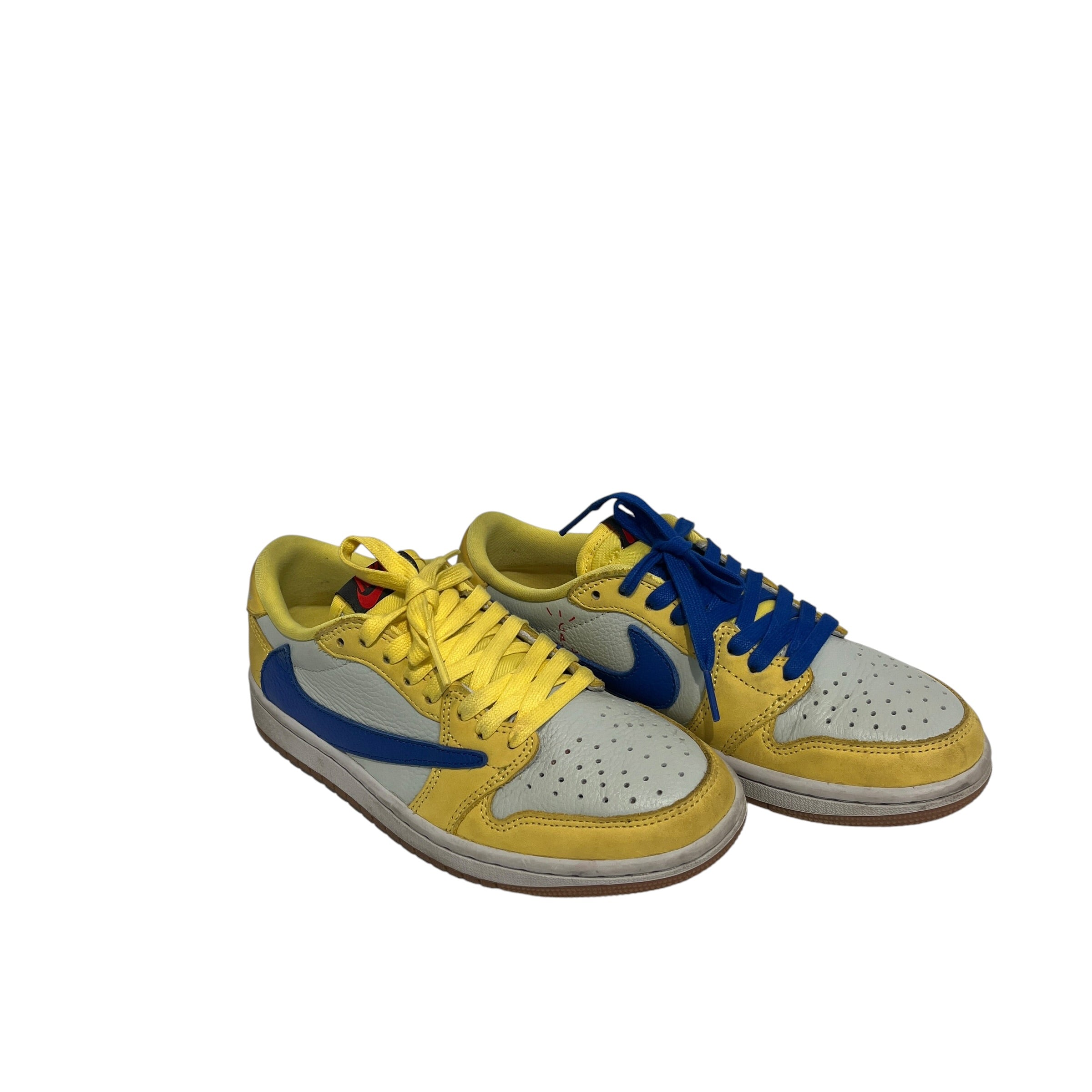 NIKE/CACTUS JACK/Low-Sneakers/US 6/Leather/YEL/Canary Jordan 1 view 1