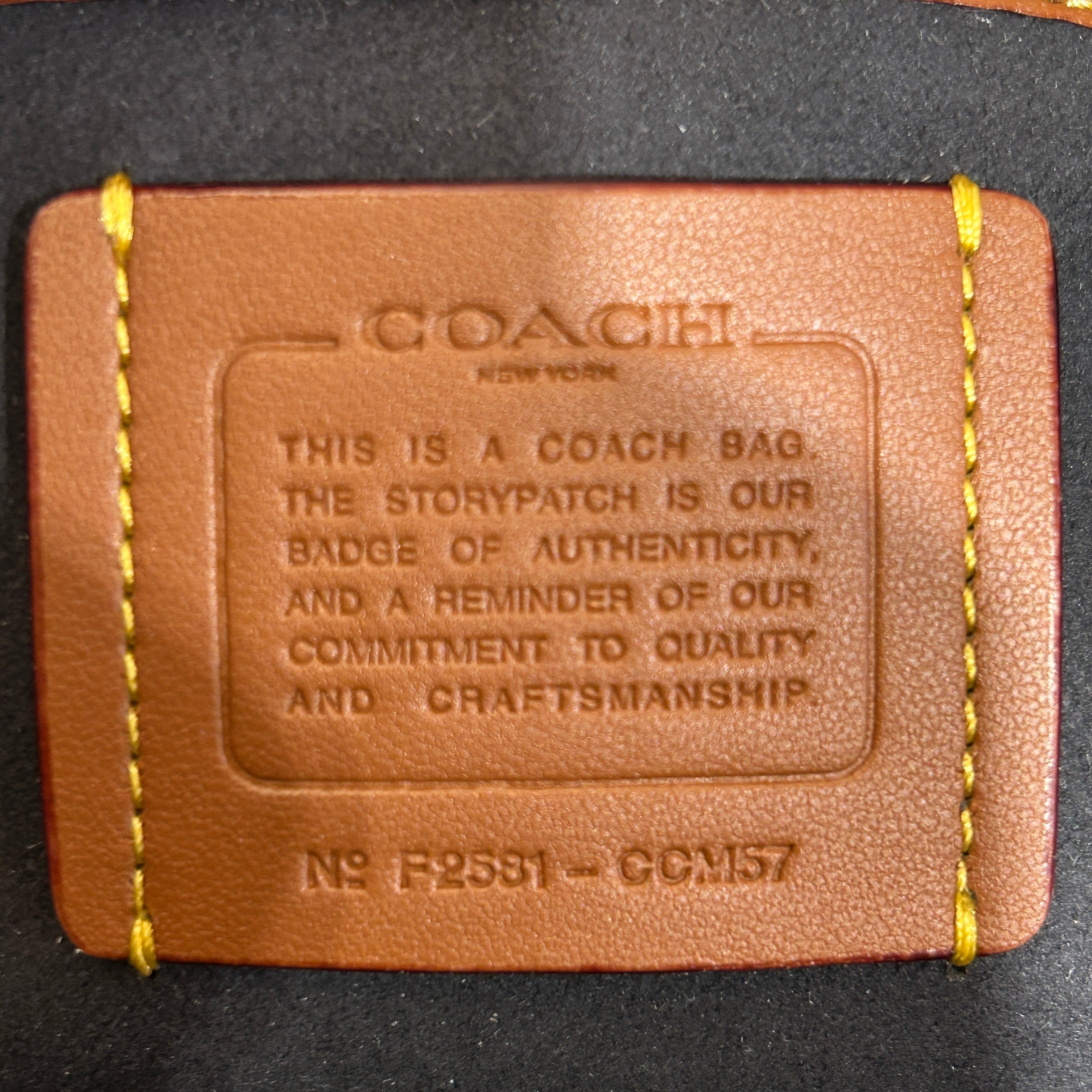 COACH/Hand Bag/Leather/BLK/CARRYALL 37 view 5