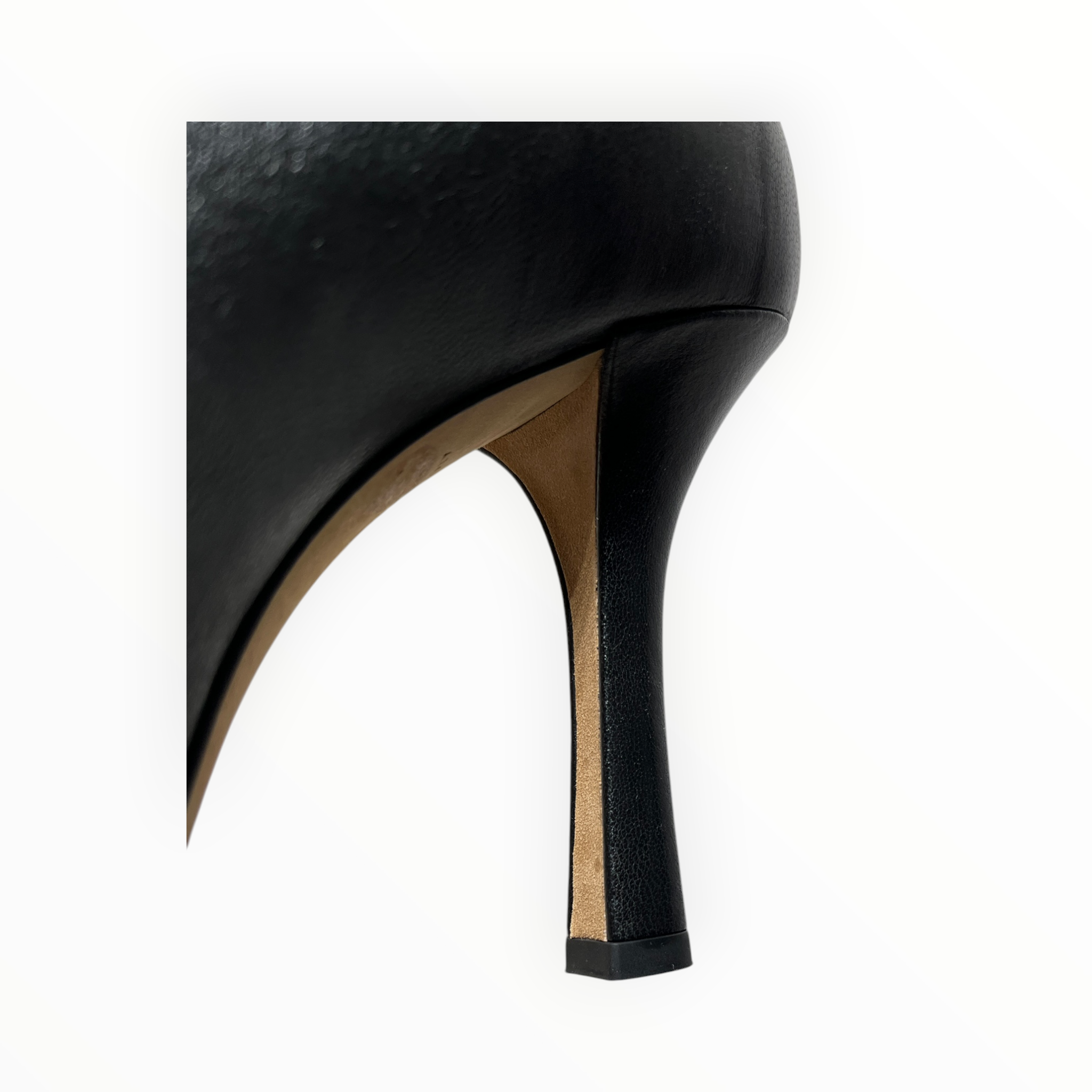 BOTTEGA VENETA/Heels/US 5.5/Leather/BLK/SOCK BOOTS view 7