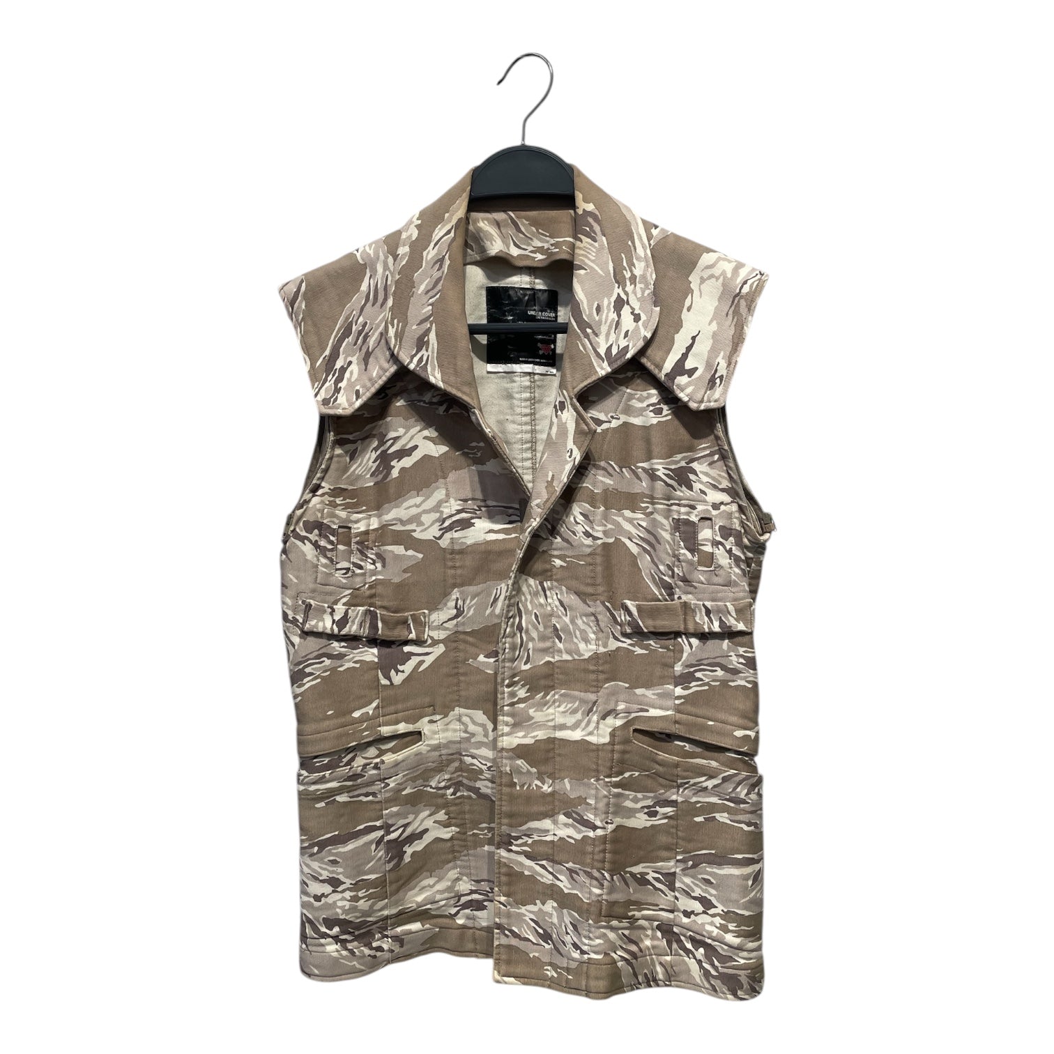 UNDERCOVER/Vest/OS/Camouflage/Cotton/BEG/AW 2001 "D.A.V.F" view 1