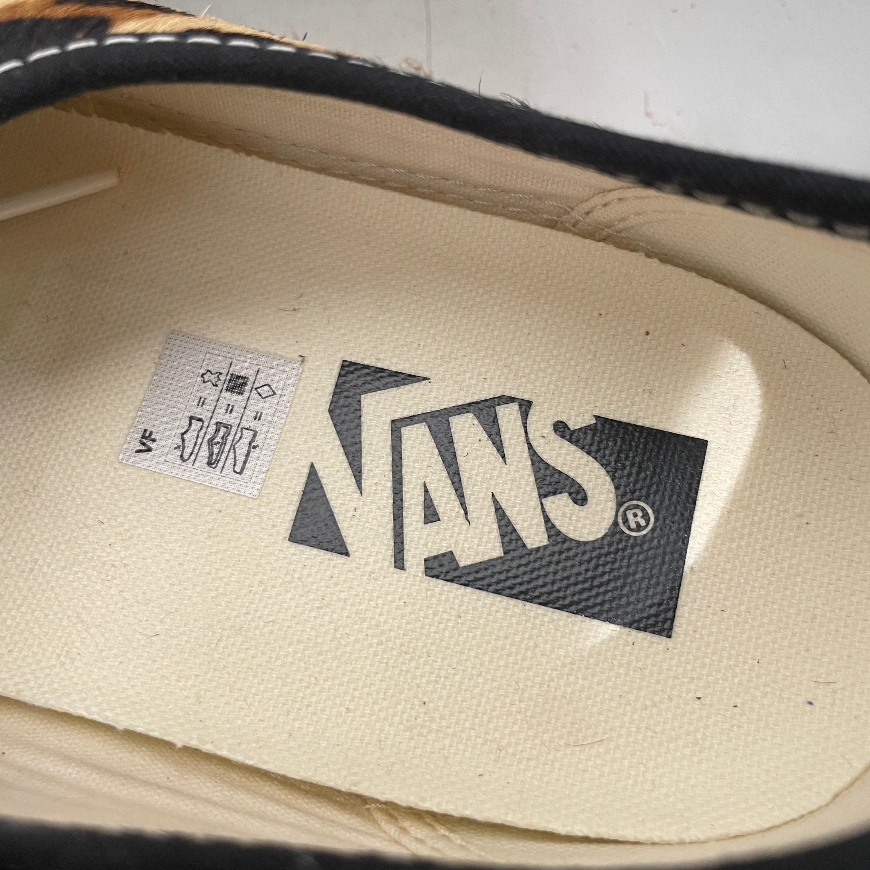 VANS/Low-Sneakers/US 11.5/Animal Pattern/Acrylic/BEG/PREMIUM LEOPARD view 3