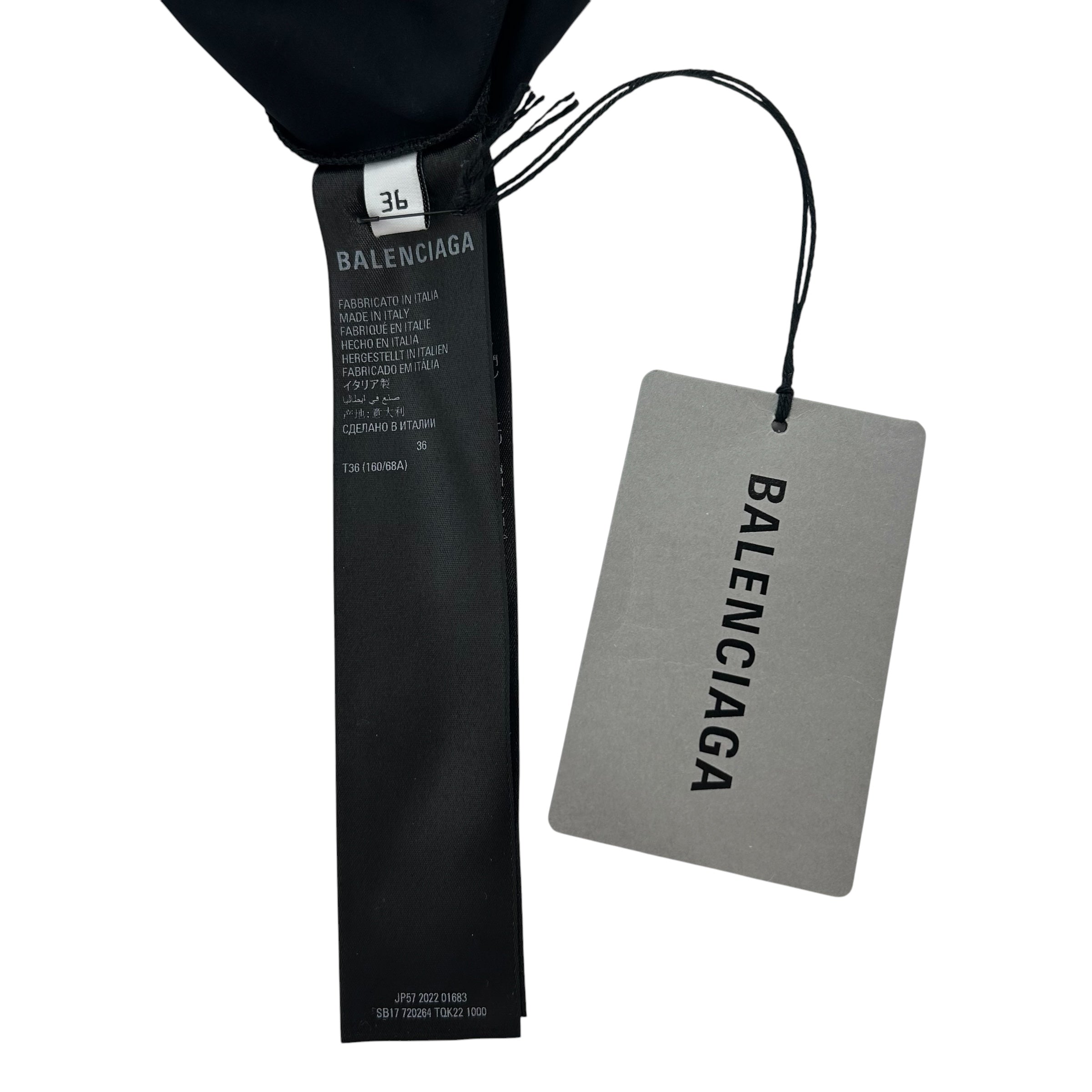BALENCIAGA/Heels/EU 36/Cotton/BLK/FULL BODY SUIT WIT KNIFE HEELS view 7