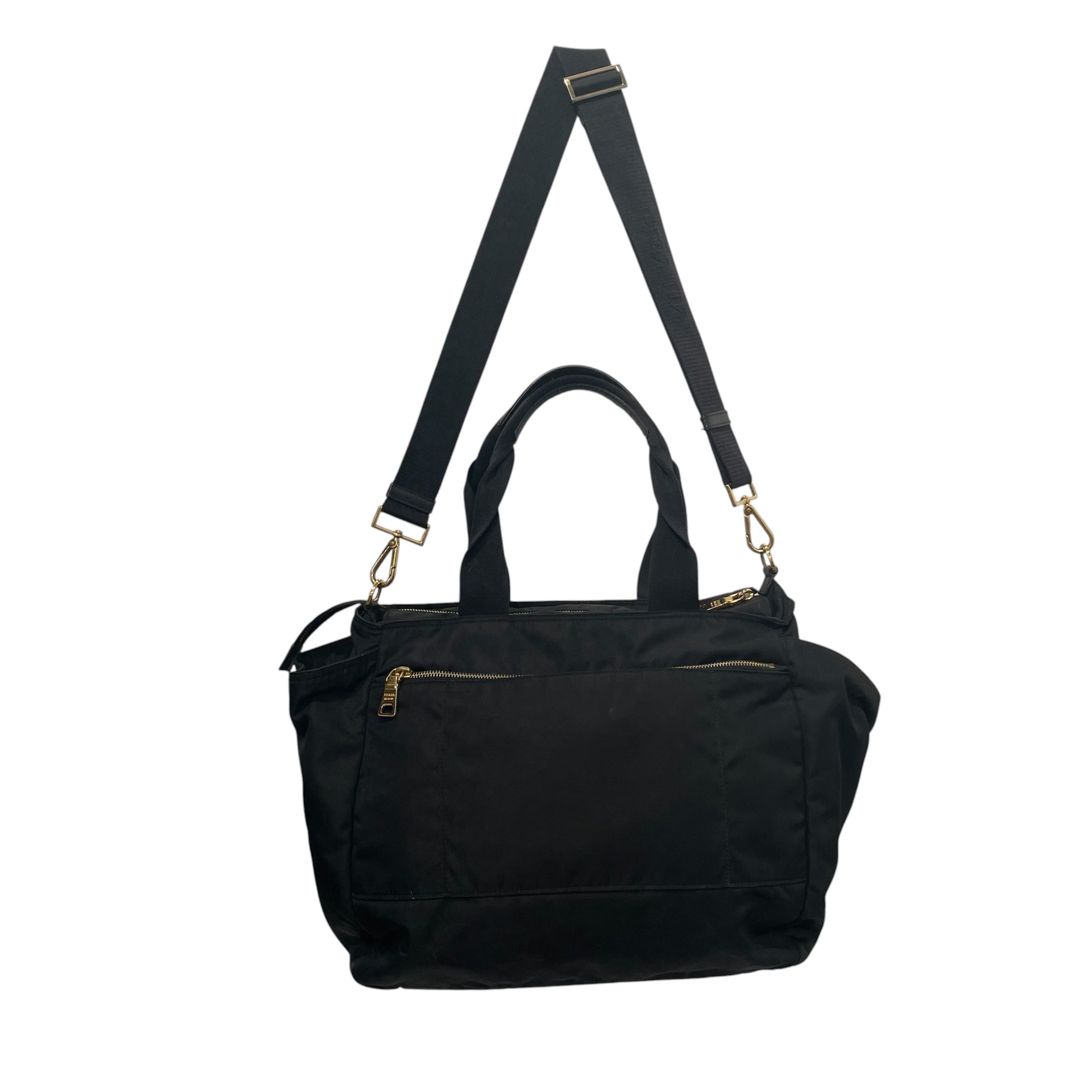 PRADA/Tote Bag/Nylon/BLK/TESSUTO DIAPER BAG view 2