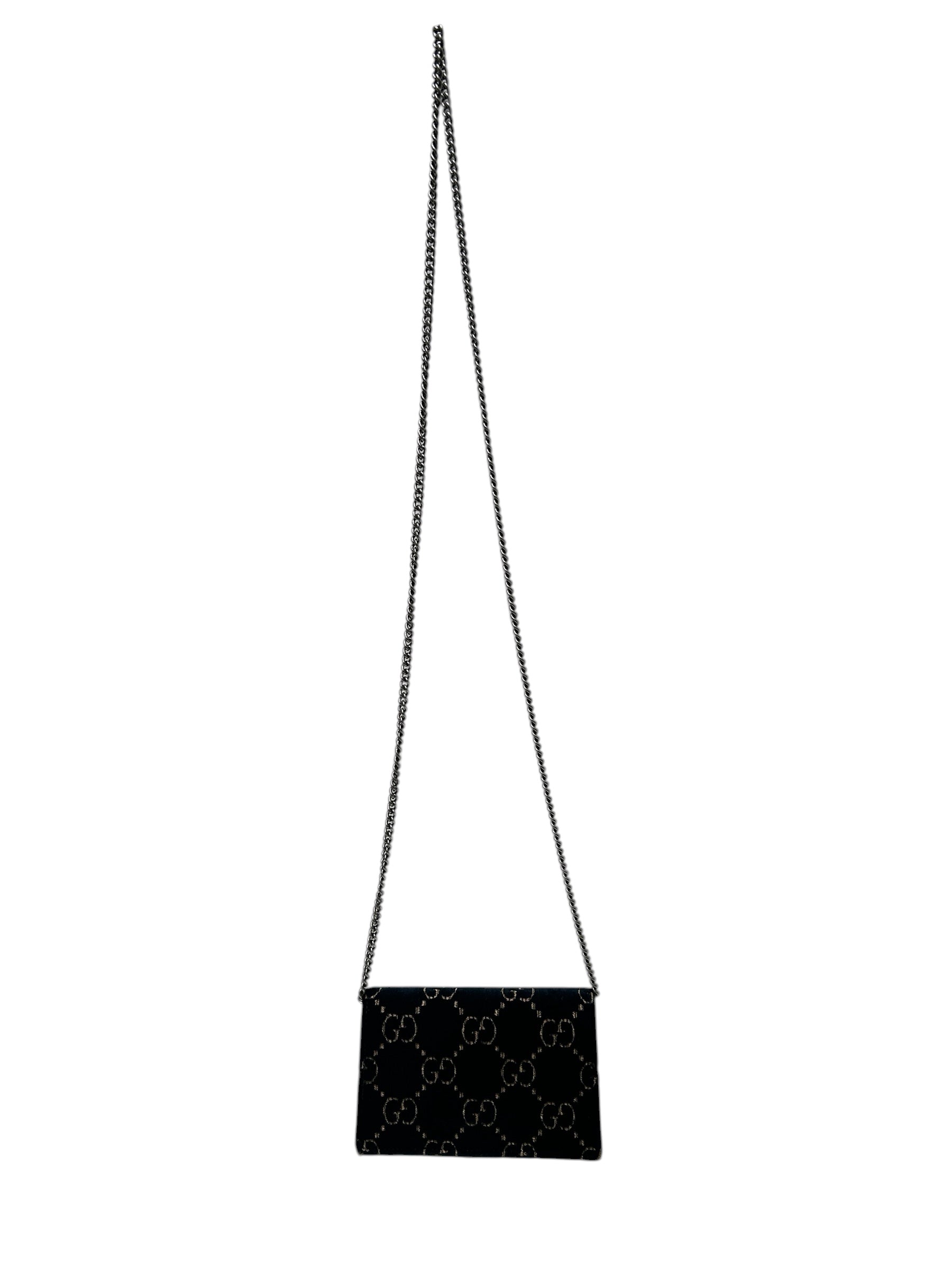 GUCCI/Bag/Monogram/Suede/NVY/GG NAVY VELVET DIONYSUS view 2