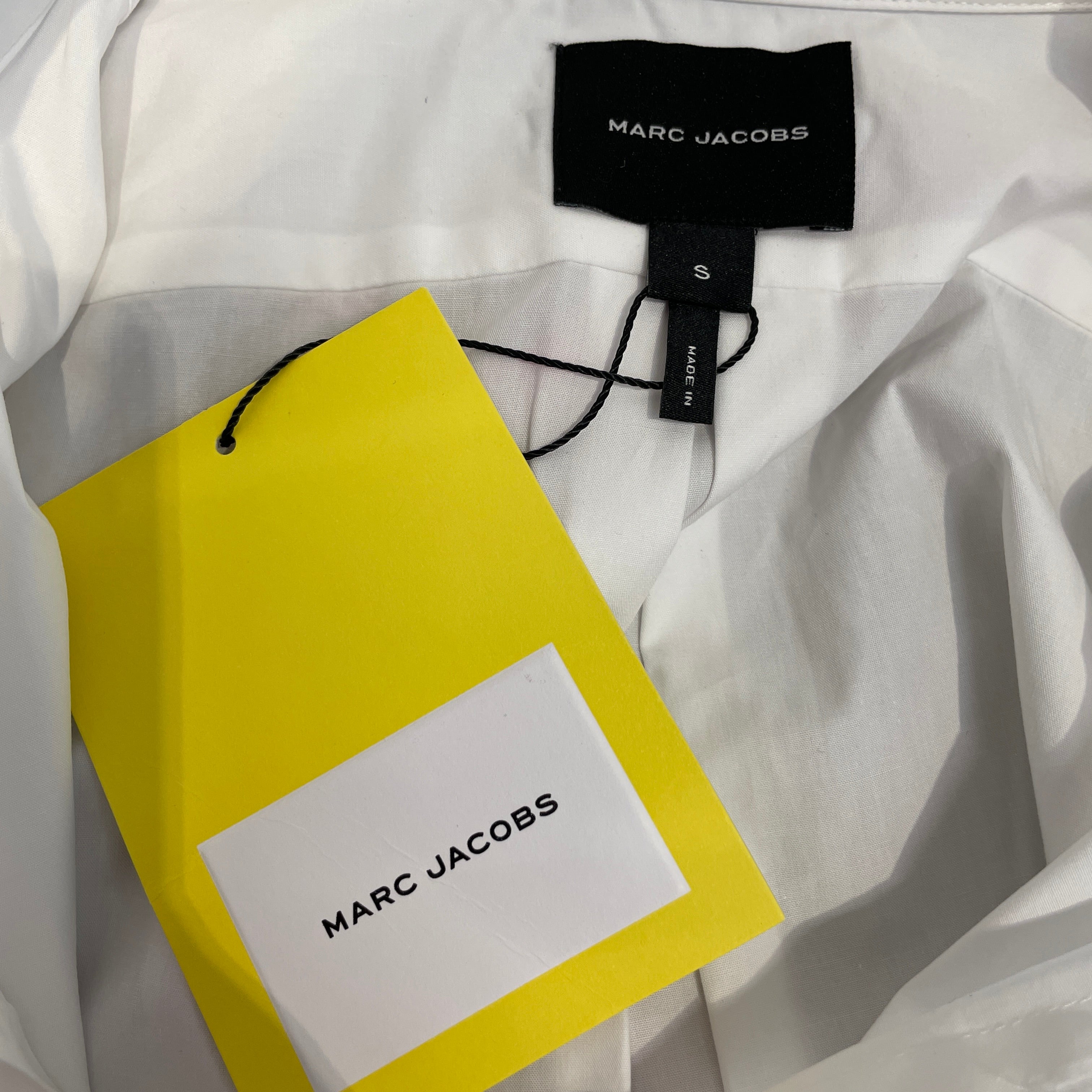 MARC JACOBS/LS Shirt/S/Cotton/WHT/THE SHIRT view 4
