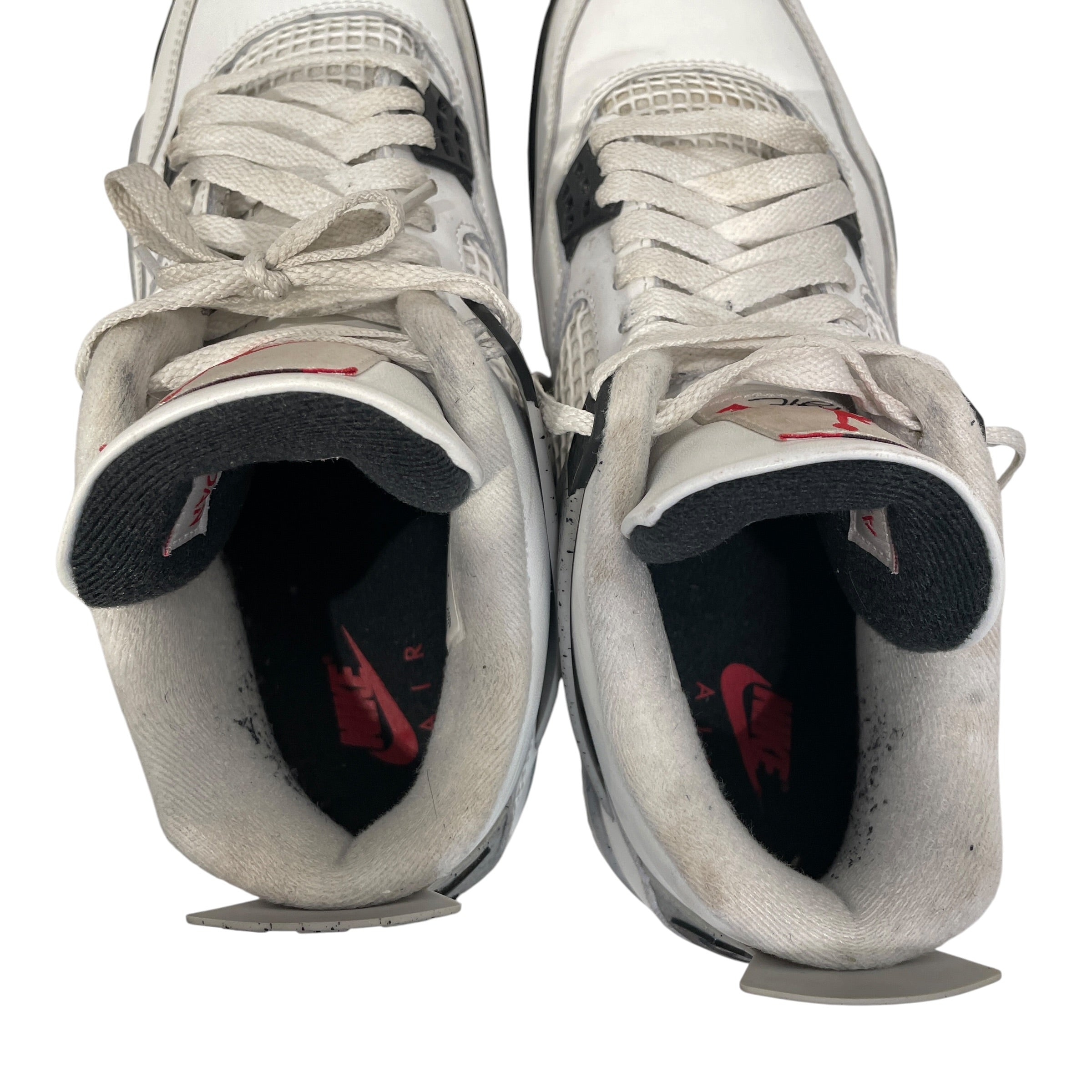 NIKE/AIR JORDAN 4/Hi-Sneakers/US 10/Leather/WHT/FV5029-100 view 3