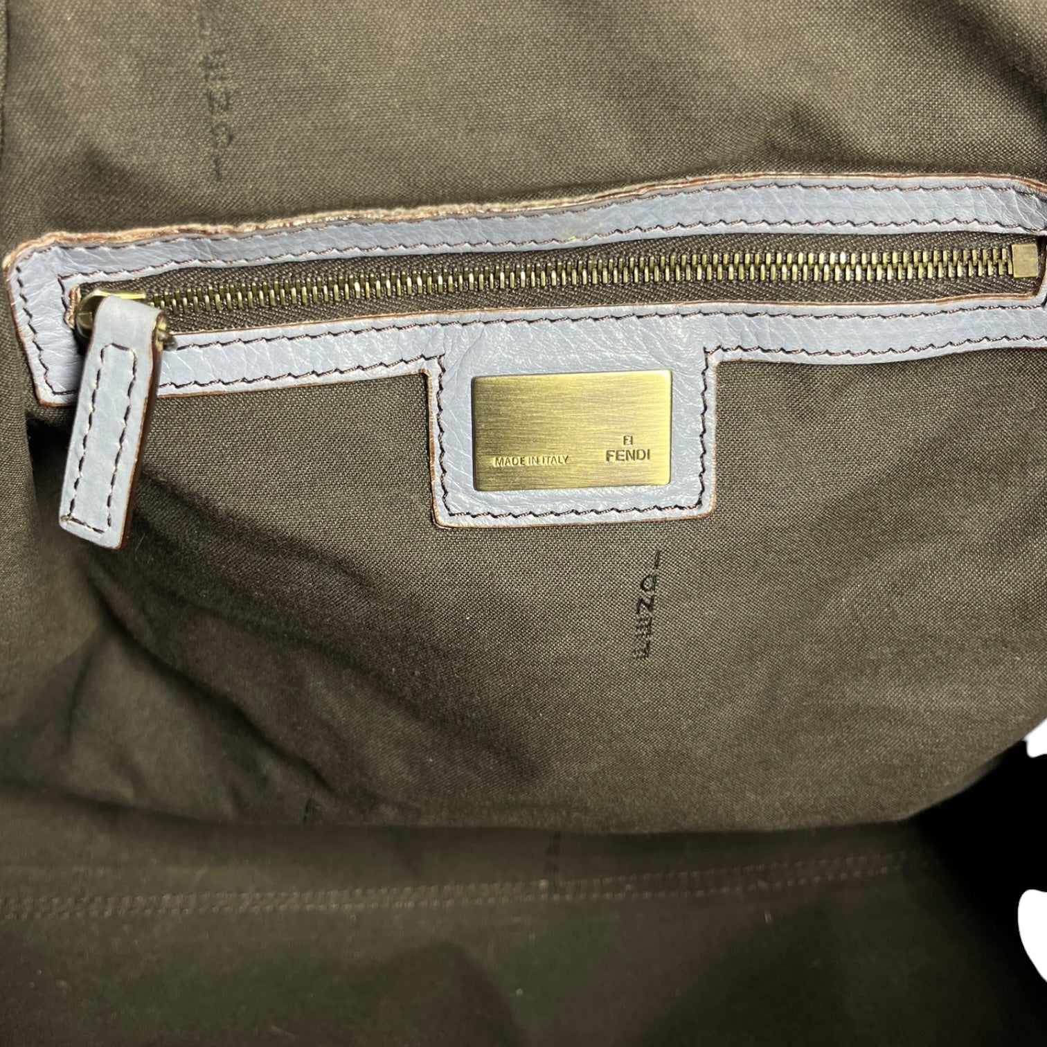 FENDI/Hand Bag/Leather/PPL/PLEAT HAND BAG view 6