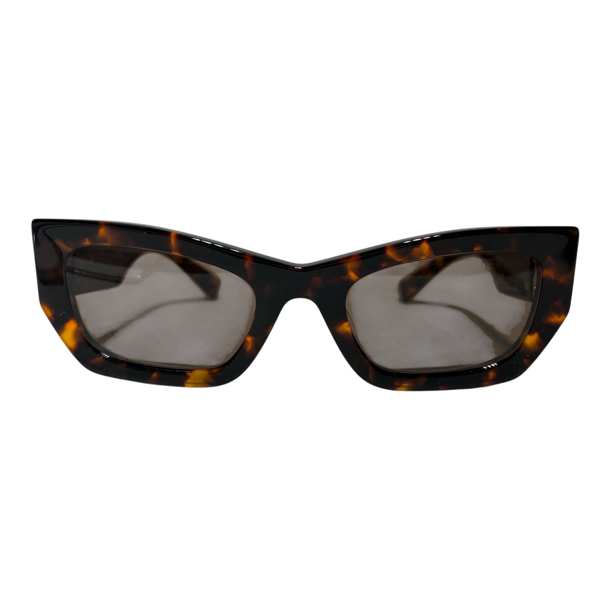 MIU MIU/Sunglasses/All Over Print/Tortoiseshell Pattern/BRW/L's/ view 1