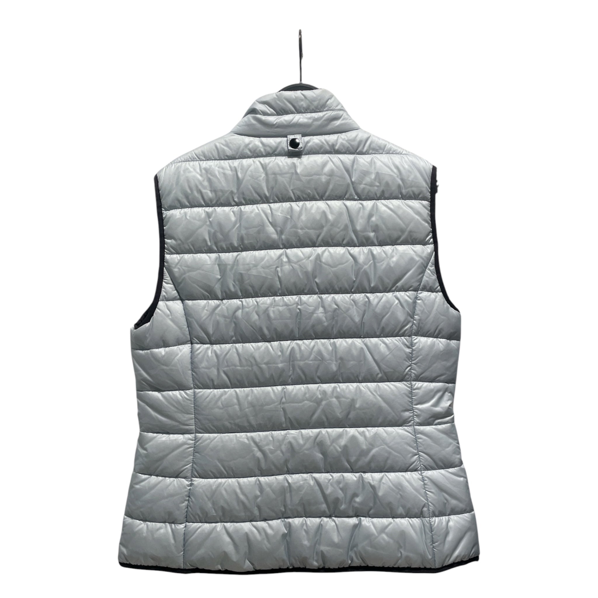 MOOSE KNUCKLES/Vest/L/Nylon/SLV/Silver Puffer Vest view 2