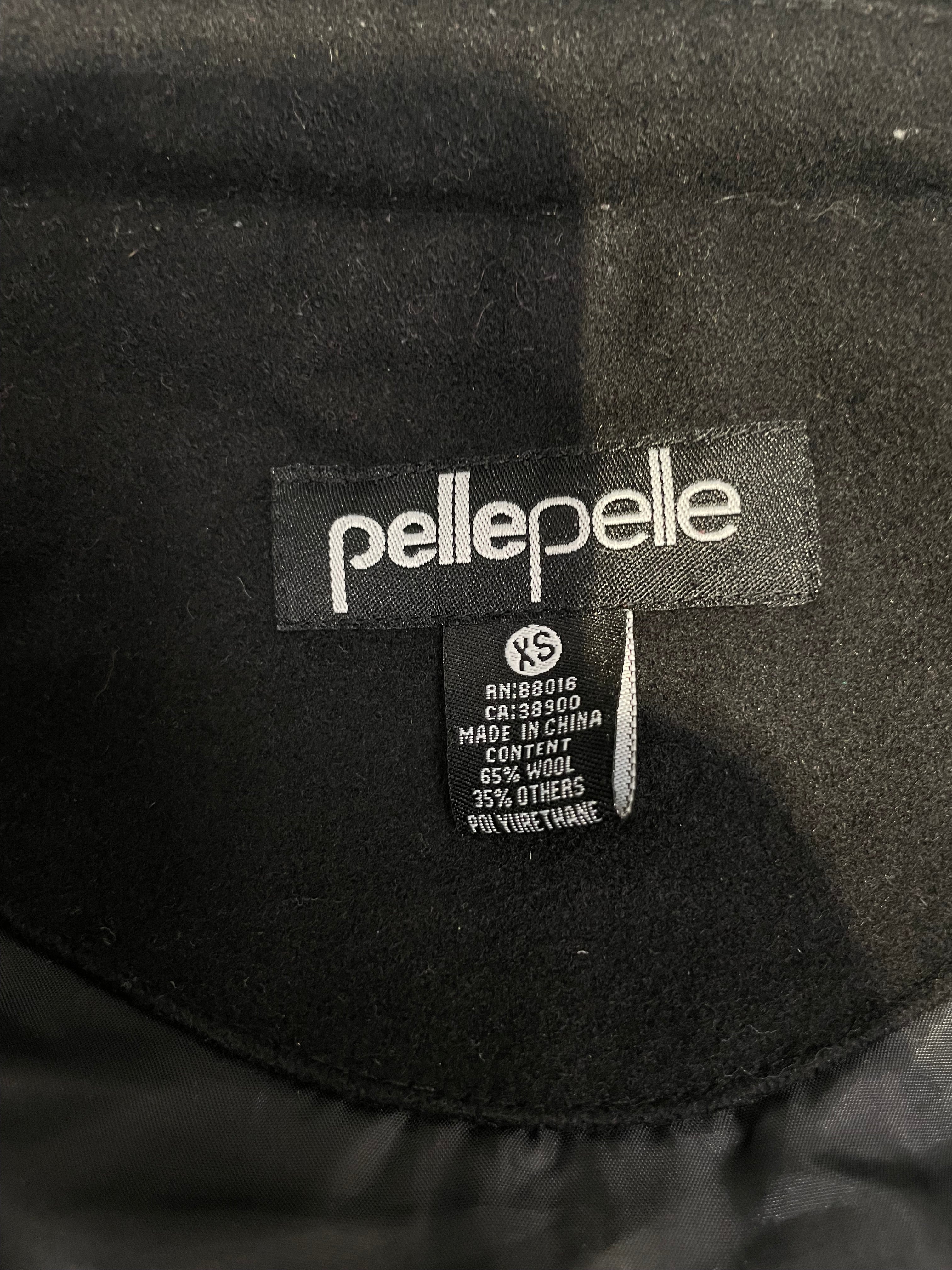Pelle Pelle/Jacket/14/Wool/BLK/PINK SNAKE SKIN SUDDED BACK view 3