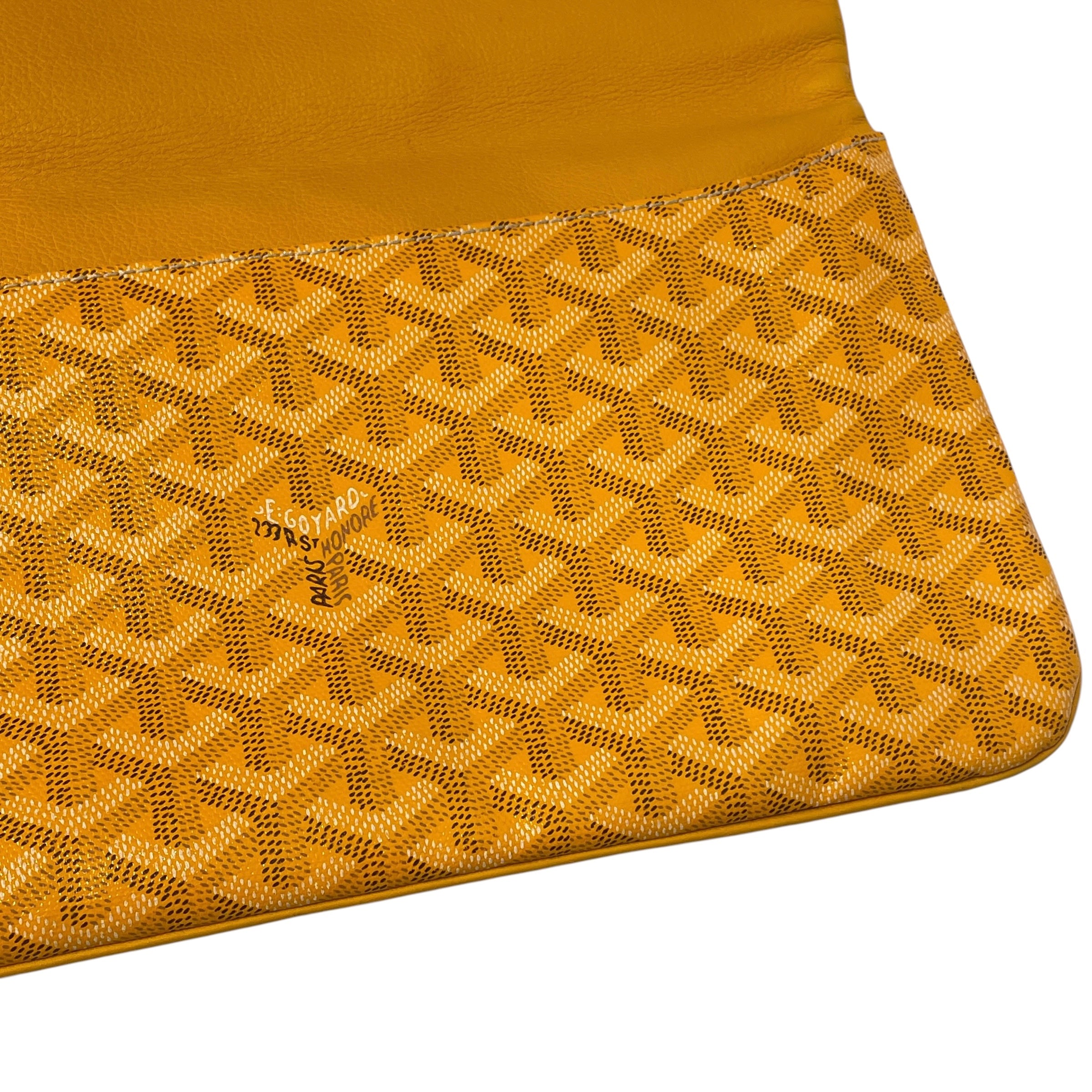 GOYARD/Clutch Bag/Monogram/YEL/SAINTE-MARIE MM + BOX view 9