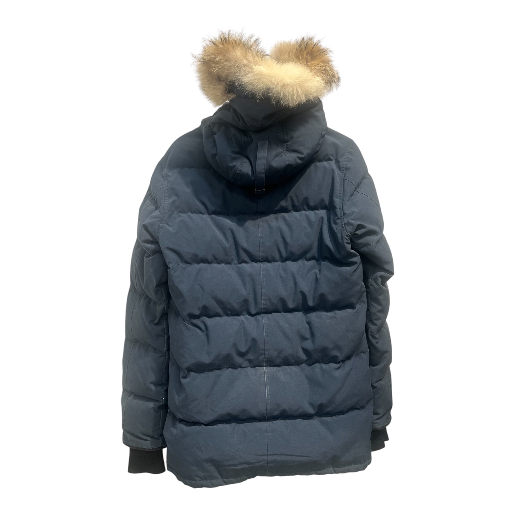 CANADA GOOSE/Jacket/S/NVY/fur hood view 2