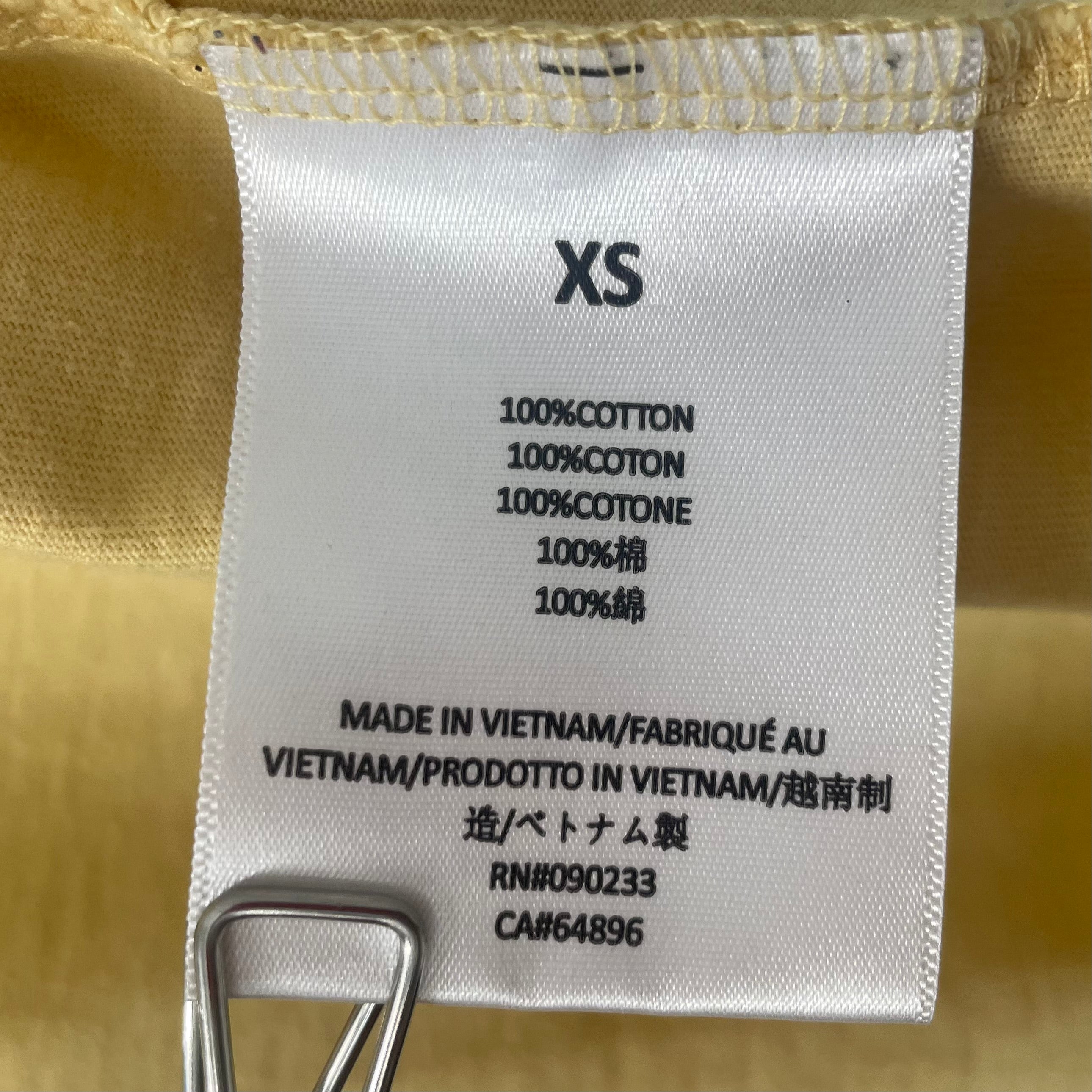 FOG ESSENTIALS/T-Shirt/XS/Cotton/IVR/Essentials Logo Ivory Tee view 4