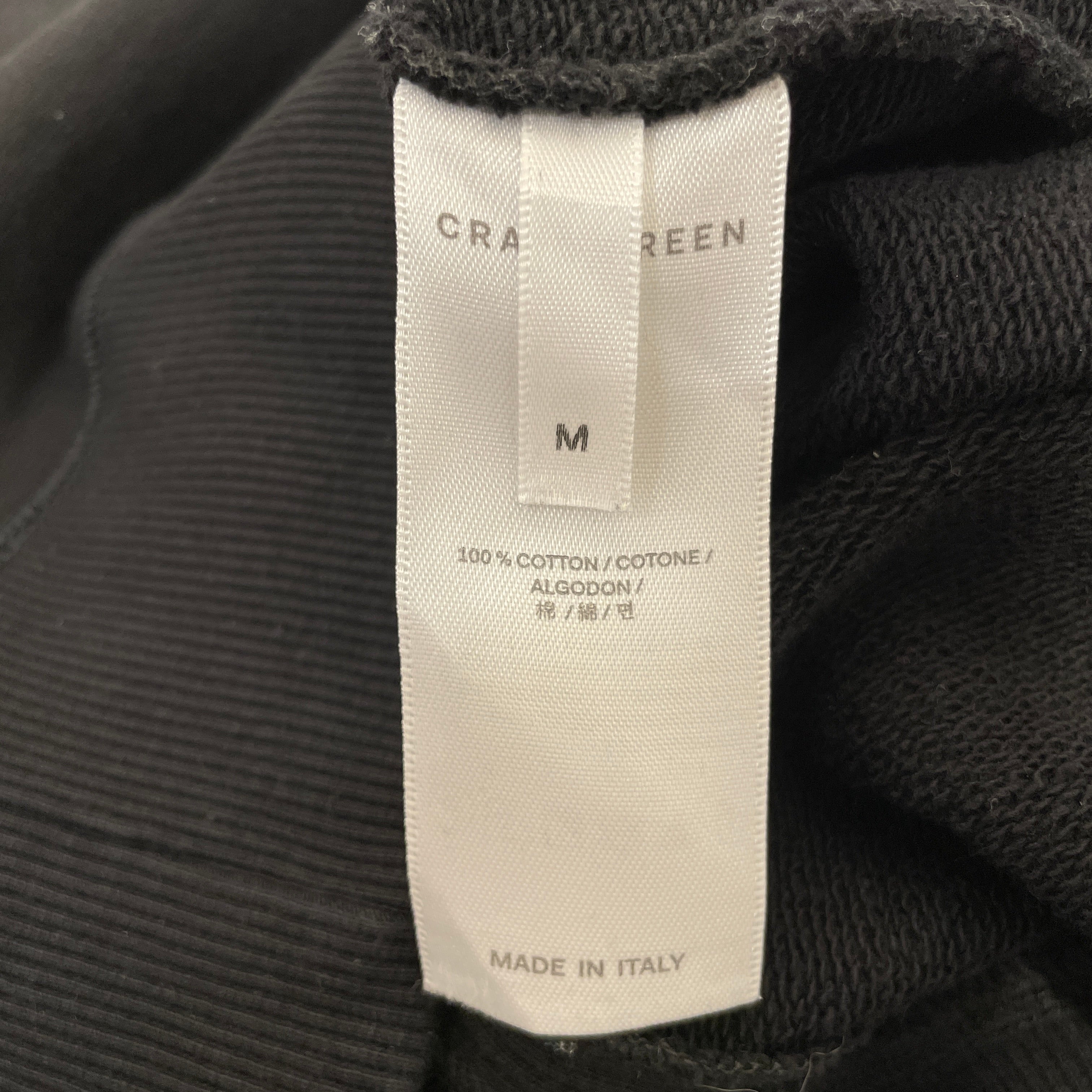CRAIG GREEN/Sweatshirt/M/Cotton/BLK/lace collar view 3