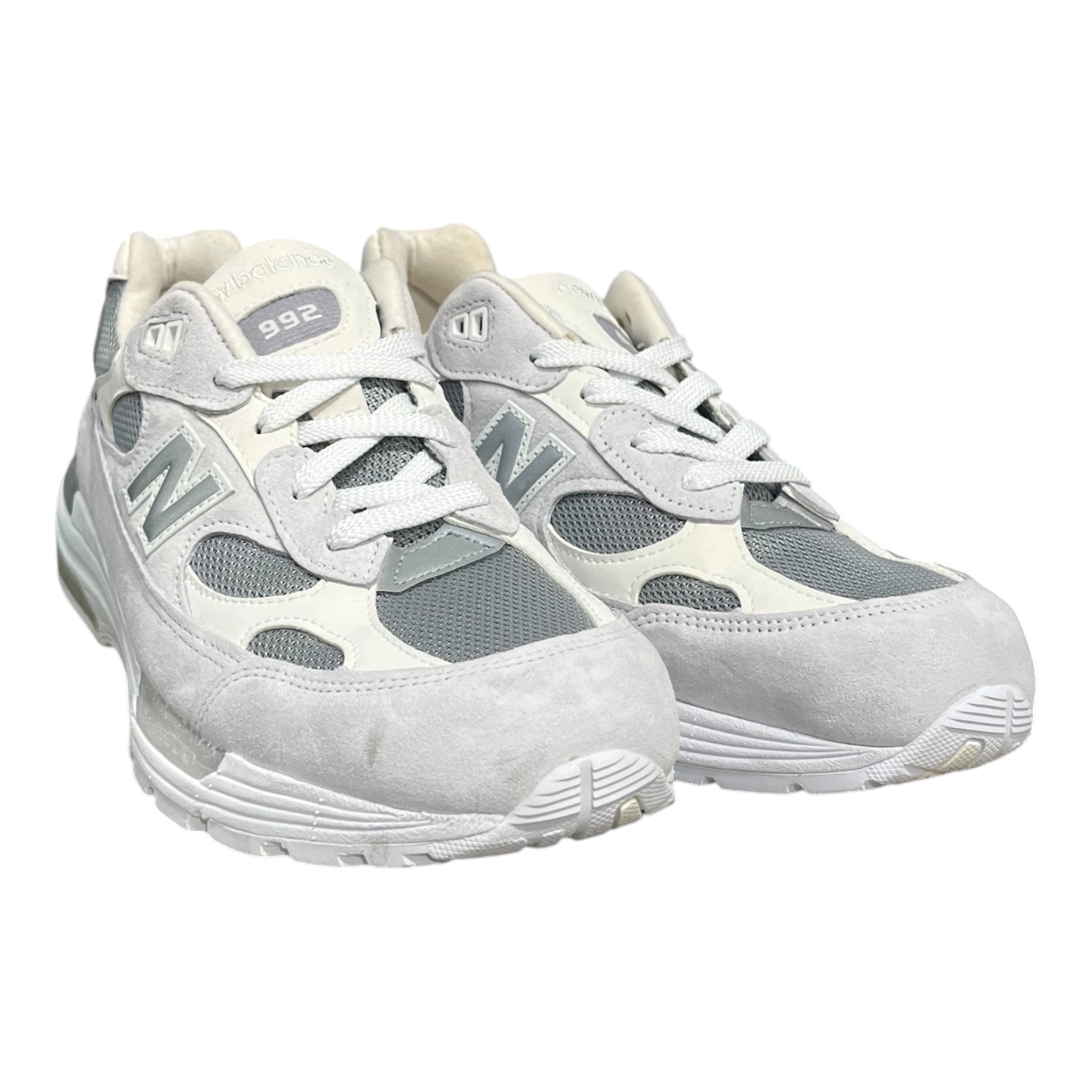 NEW BALANCE/Low-Sneakers/US 10/Suede/WHT/992 NIMBUS CLOUD view 3