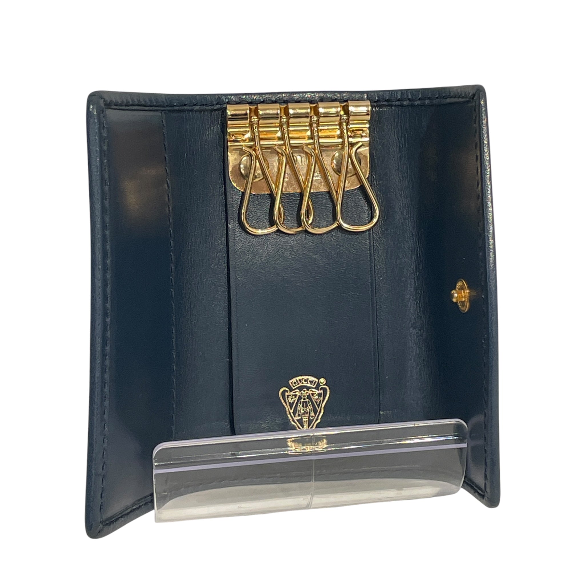GUCCI/Key Case/Leather/NVY/6W7HT82 view 4