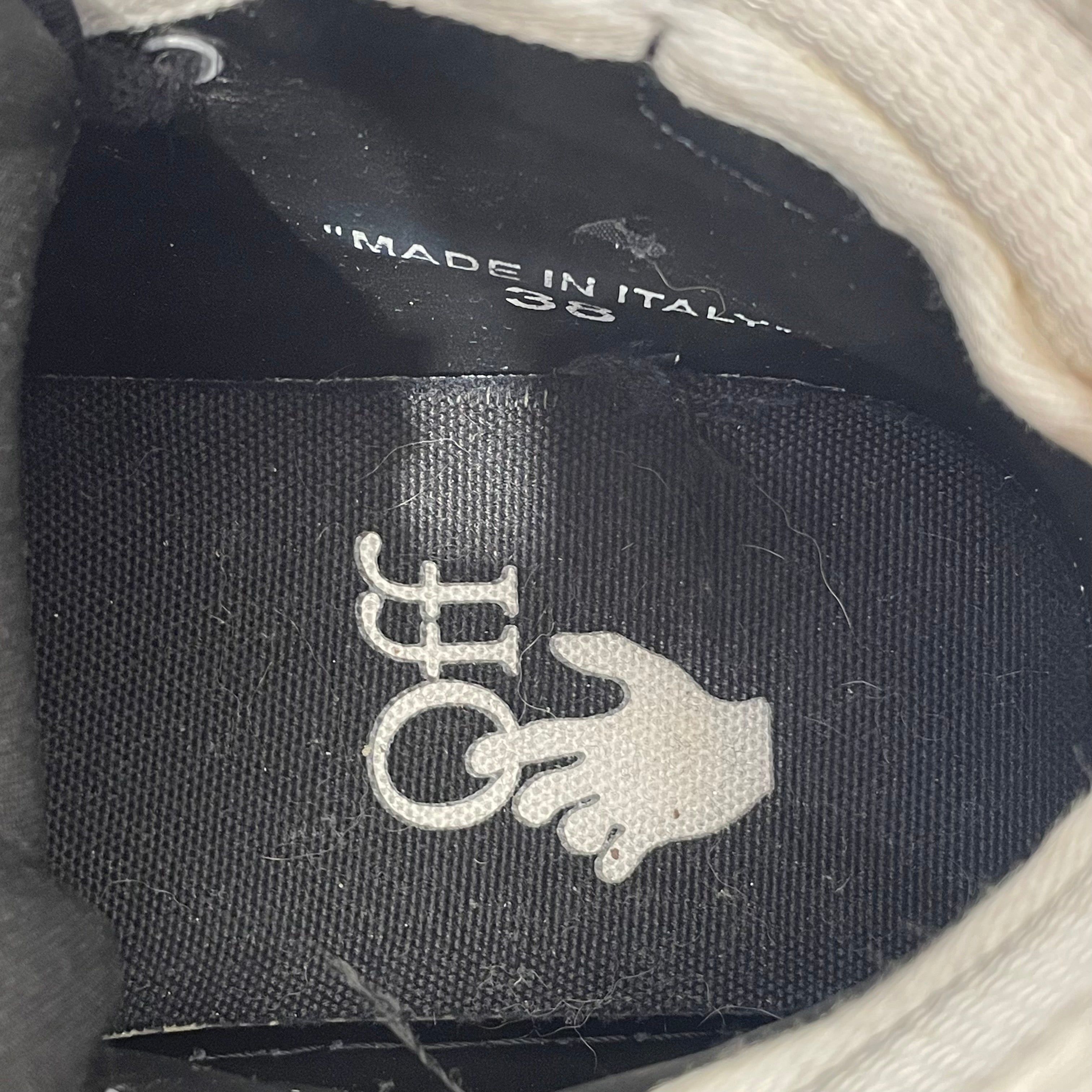OFF-WHITE/Hi-Sneakers/EU 39/Suede/BLK/3.0 Court Sneakers view 4