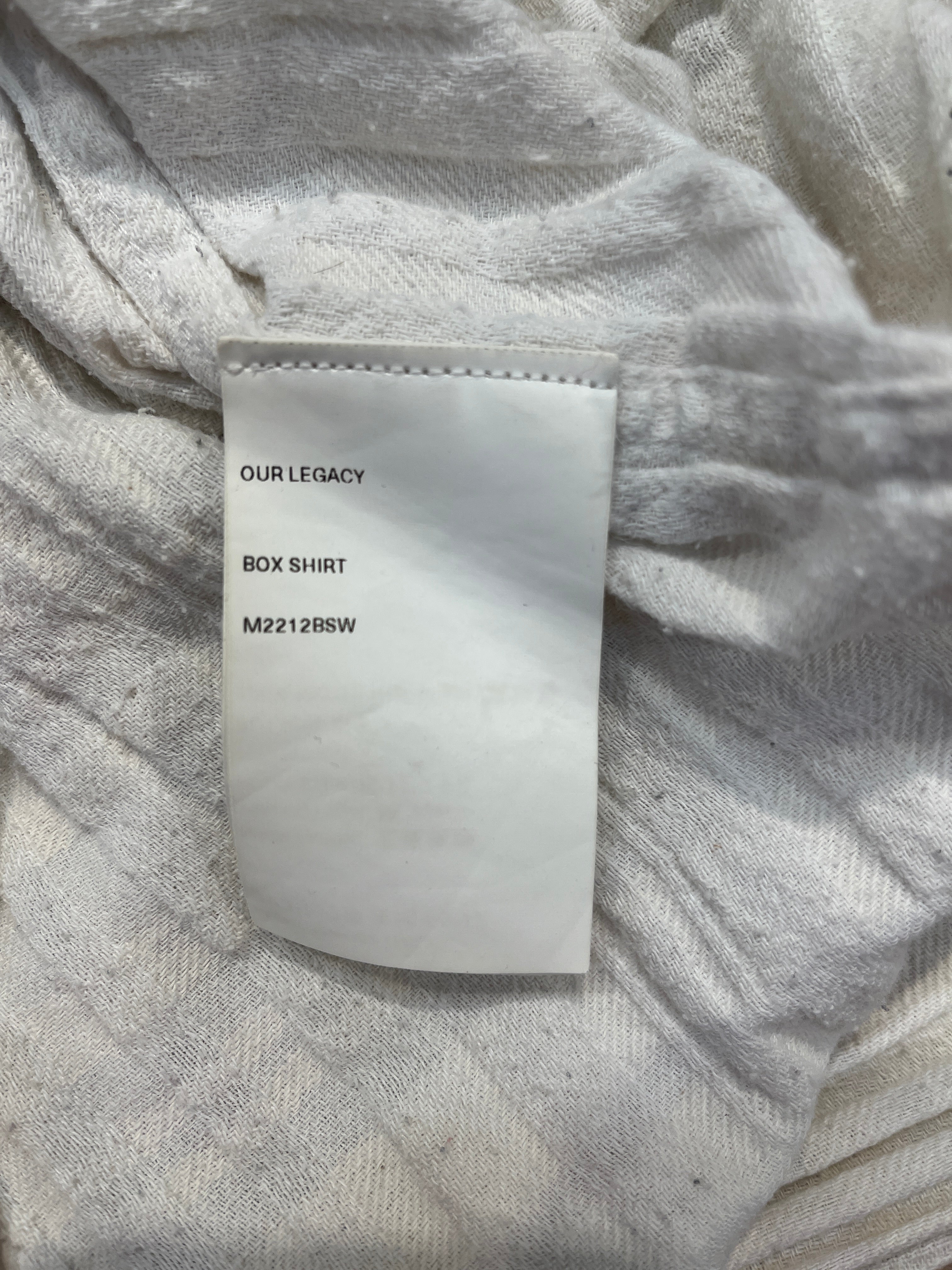 OUR LEGACY/LS Shirt/46/Cotton/WHT/ view 4
