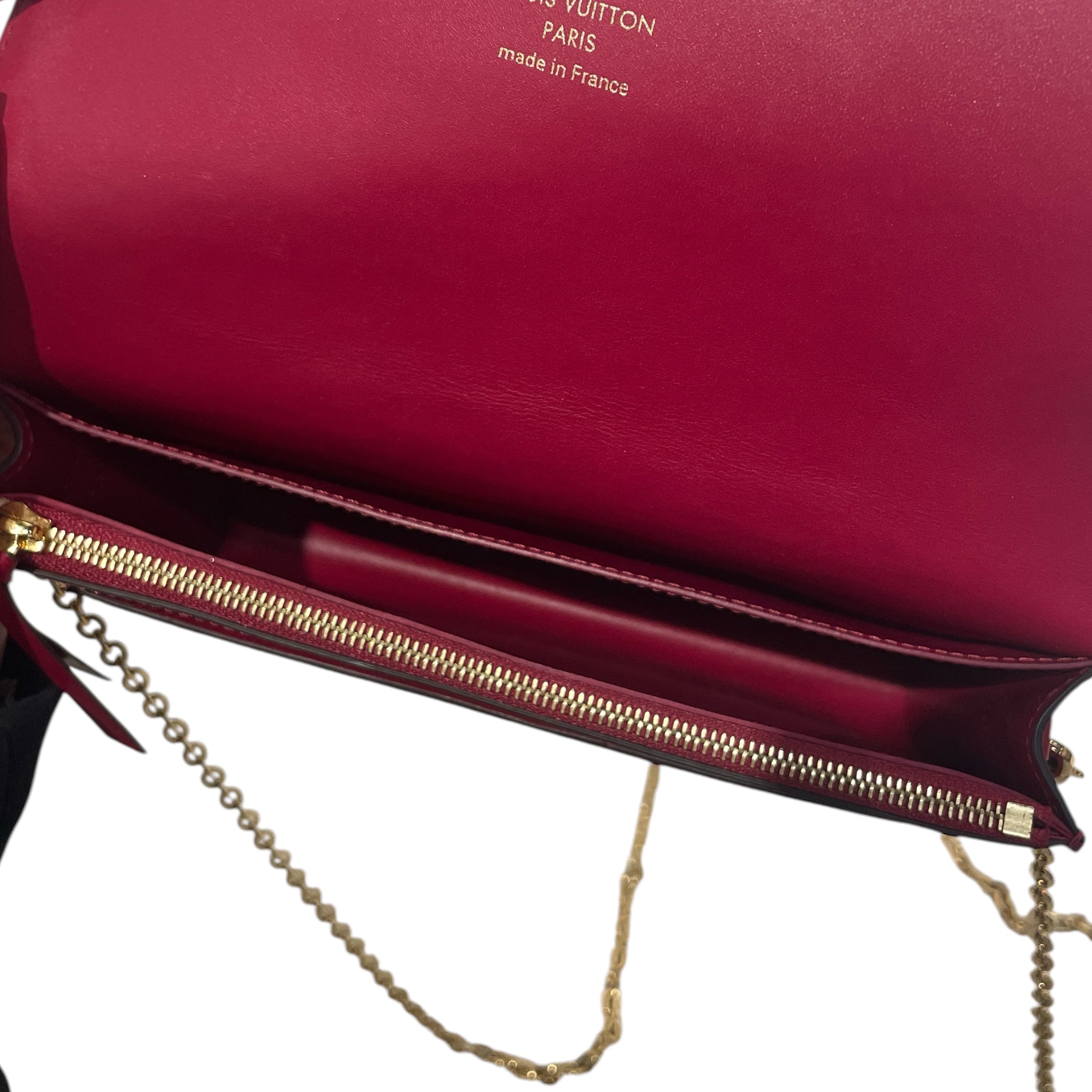 LOUIS VUITTON/Hand Bag/All Over Print/Leather/BRW/FLORE CHAIN WALLET view 5