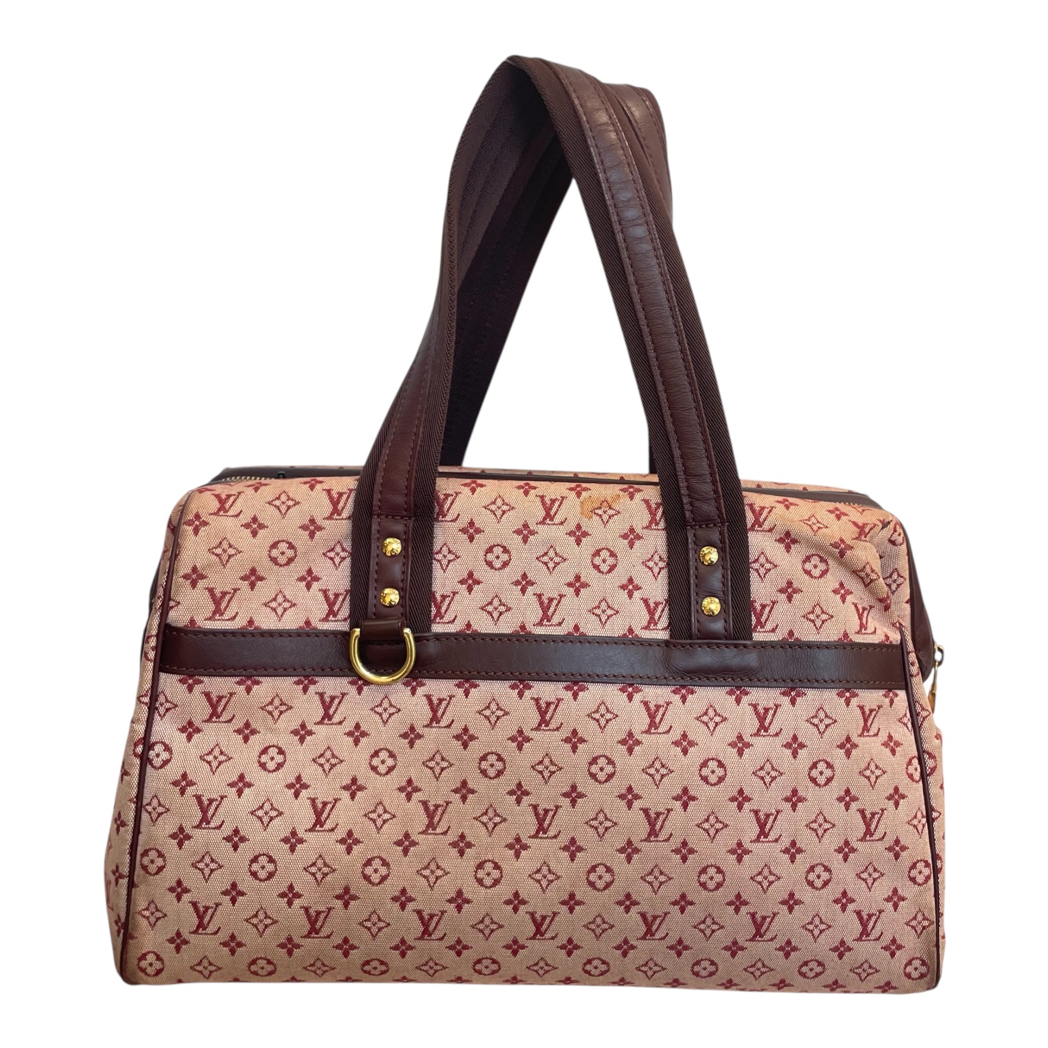 LOUIS VUITTON/Tote Bag/OS/Monogram/Cotton/BRD/red monogram view 2