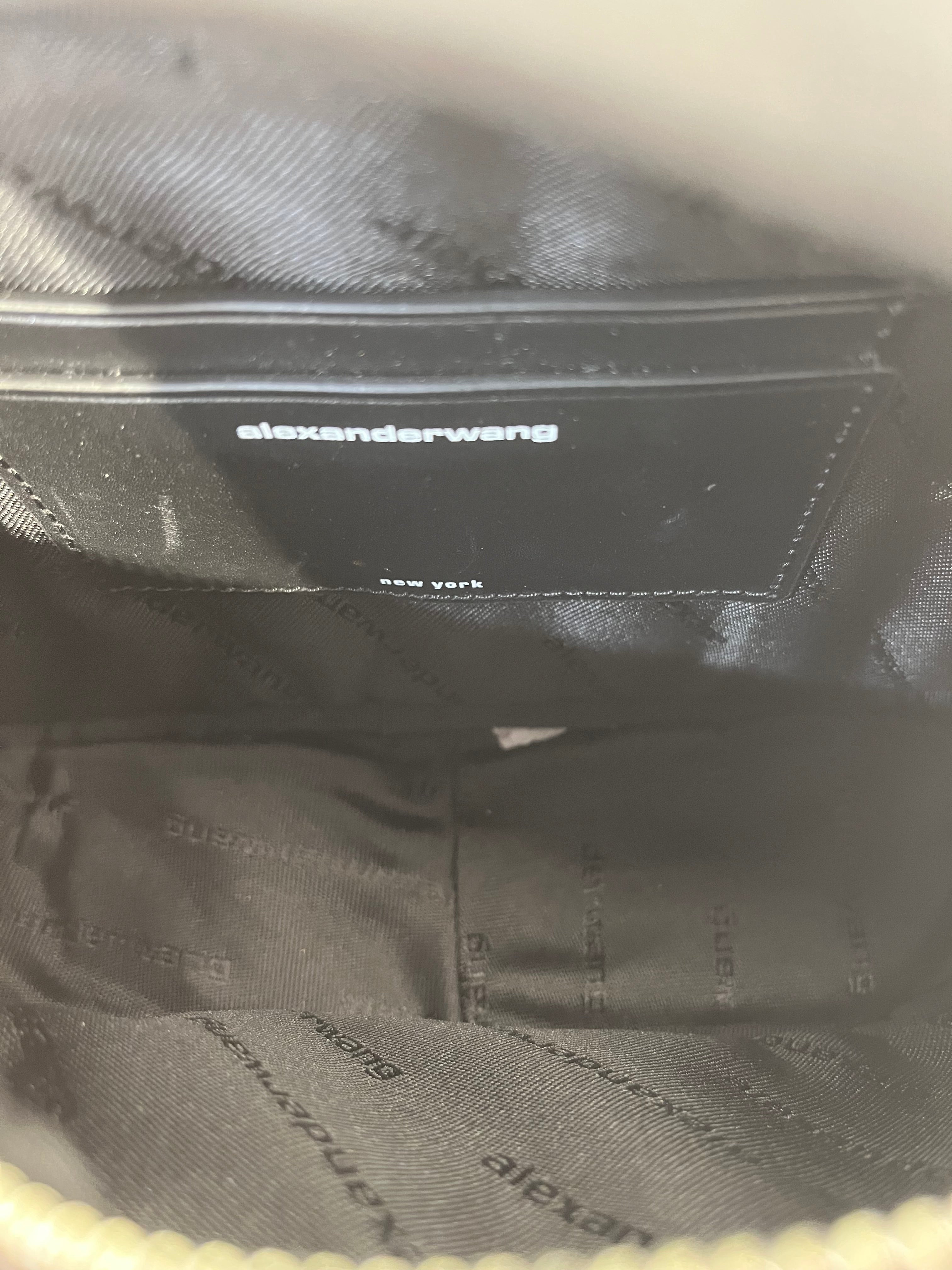 Alexander Wang/Cross Body Bag/Polyester/BLK/Heriess bag | diamond WANG view 6