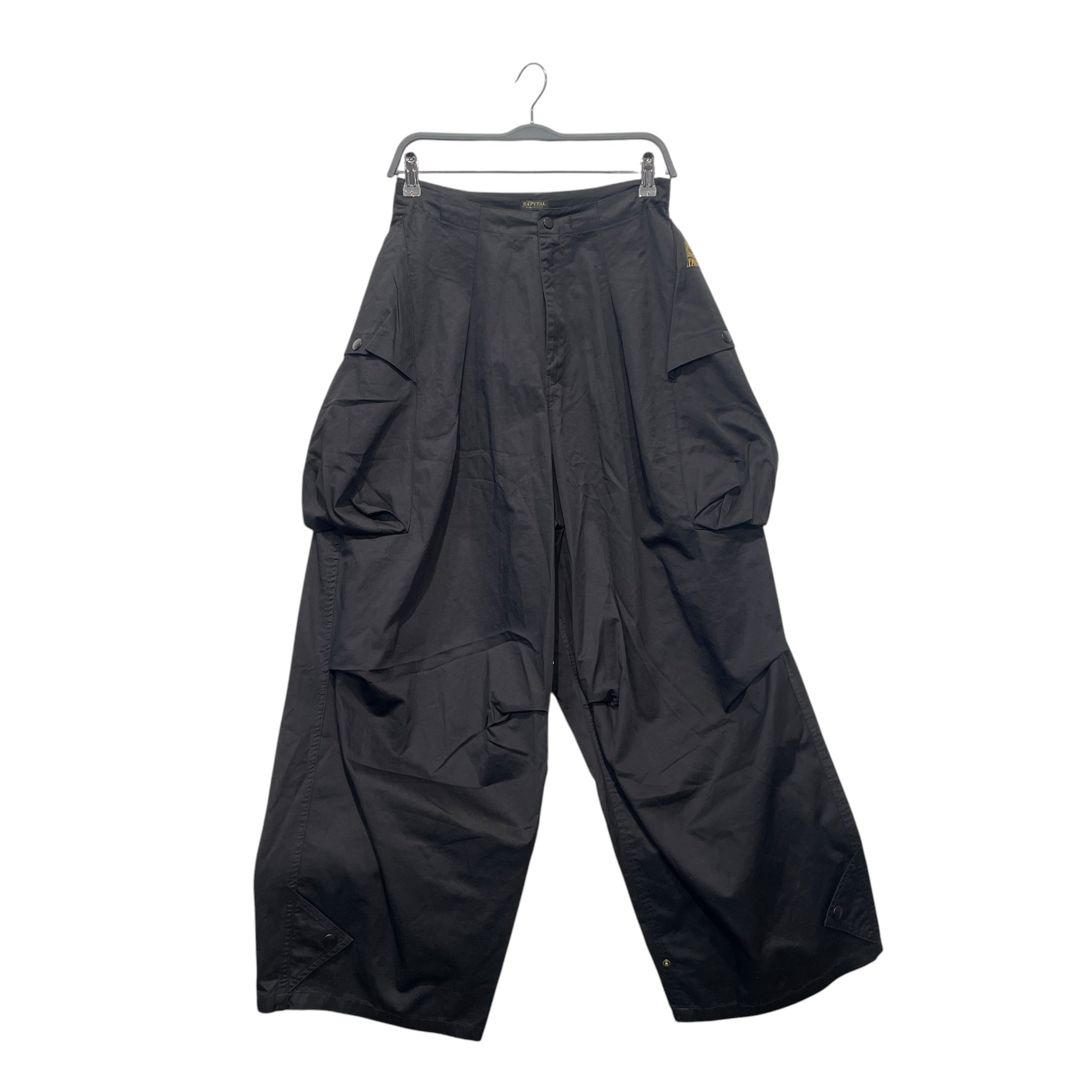 KAPITAL/Wide Leg Pants/3/Nylon/BLK/FARMY CARGO view 1