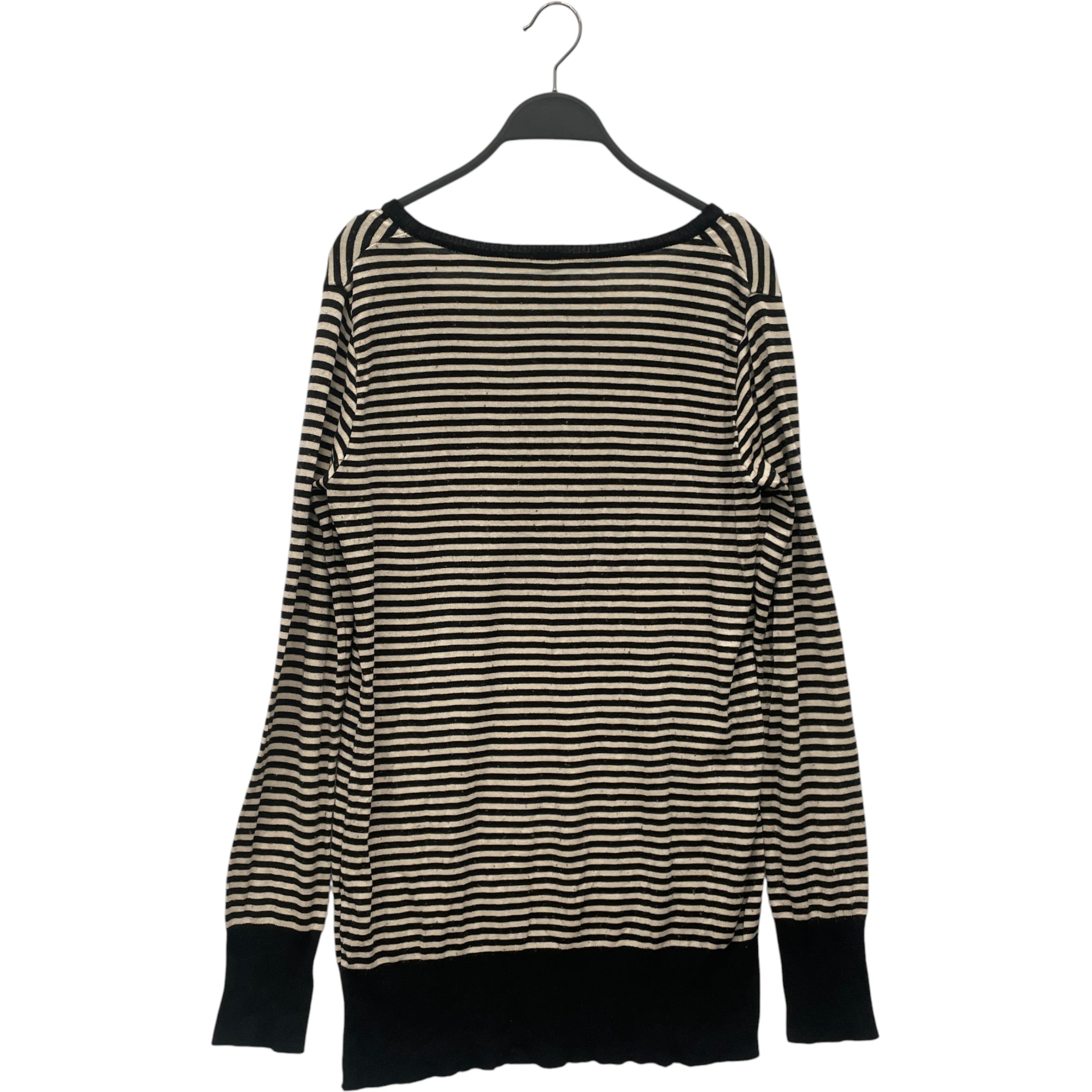 HYSTERIC/LS T-Shirt/Stripe/Cotton/BLK/1990 anarachy punk view 2