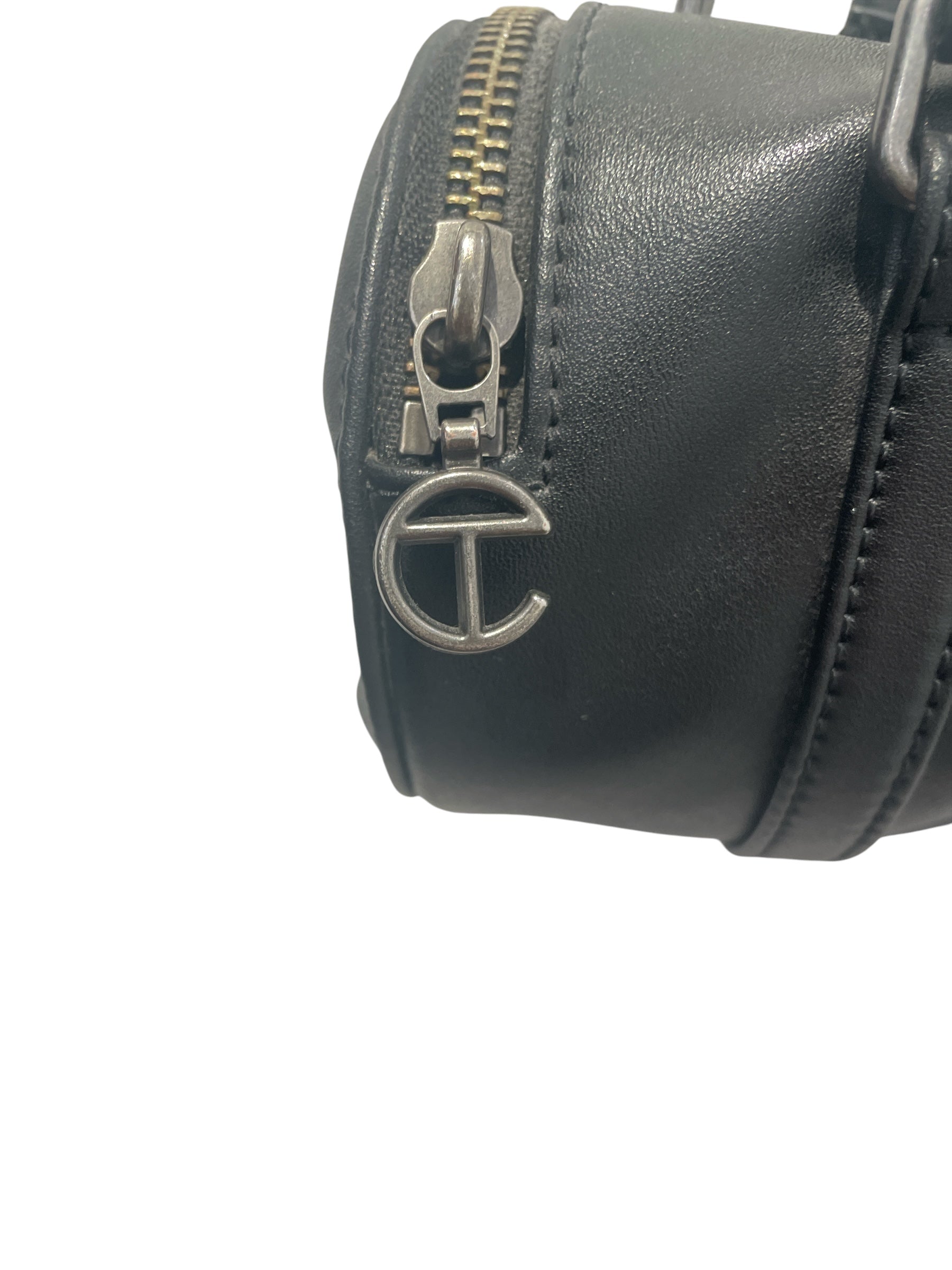 Telfar/Hand Bag/Faux Leather/BLK/SMALL DUFFLE view 3