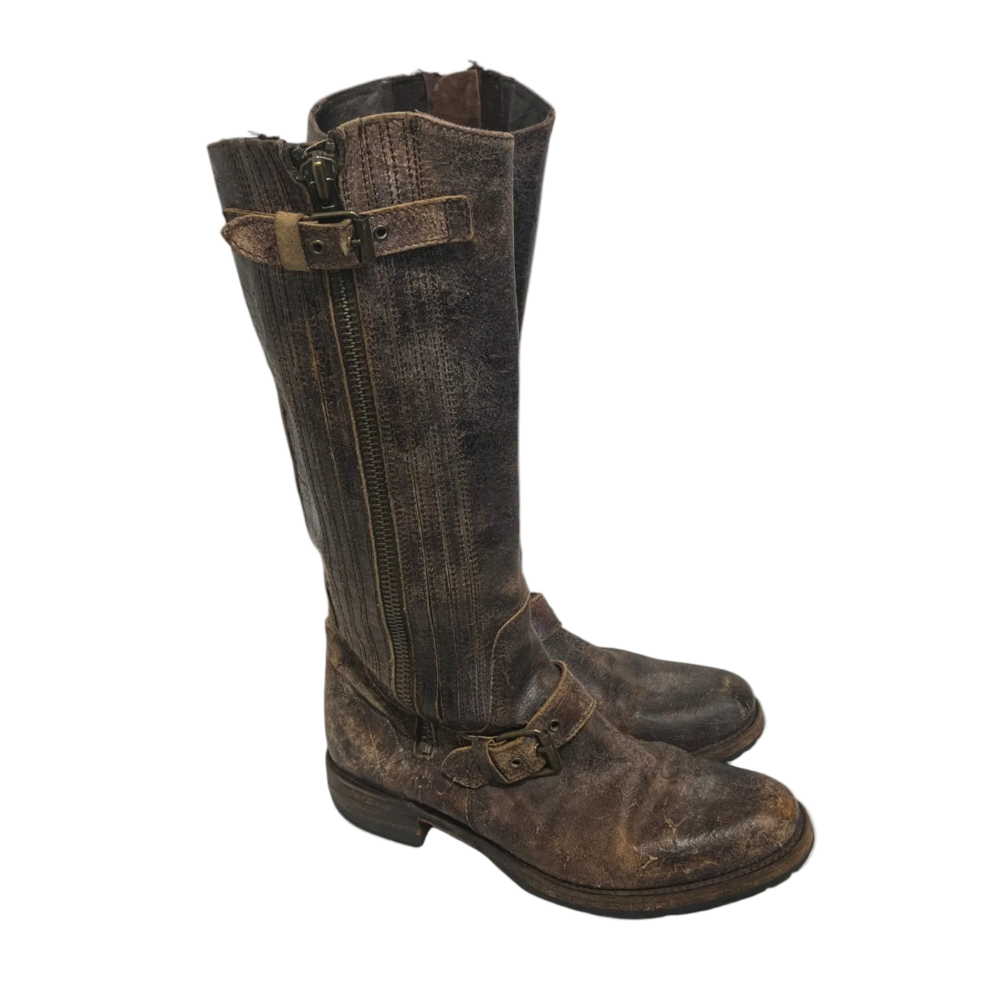 SENDRA/Boots/US 8.5/Leather/BRW/5713APB view 1