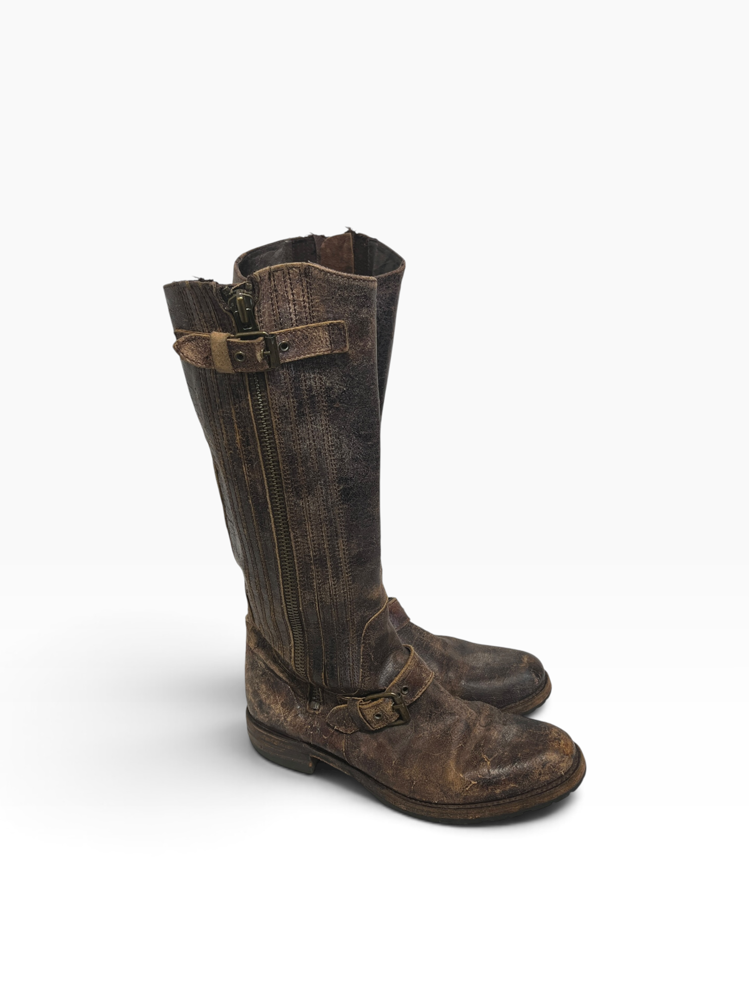 SENDRA/Boots/US 8.5/Leather/BRW/5713APB view 1