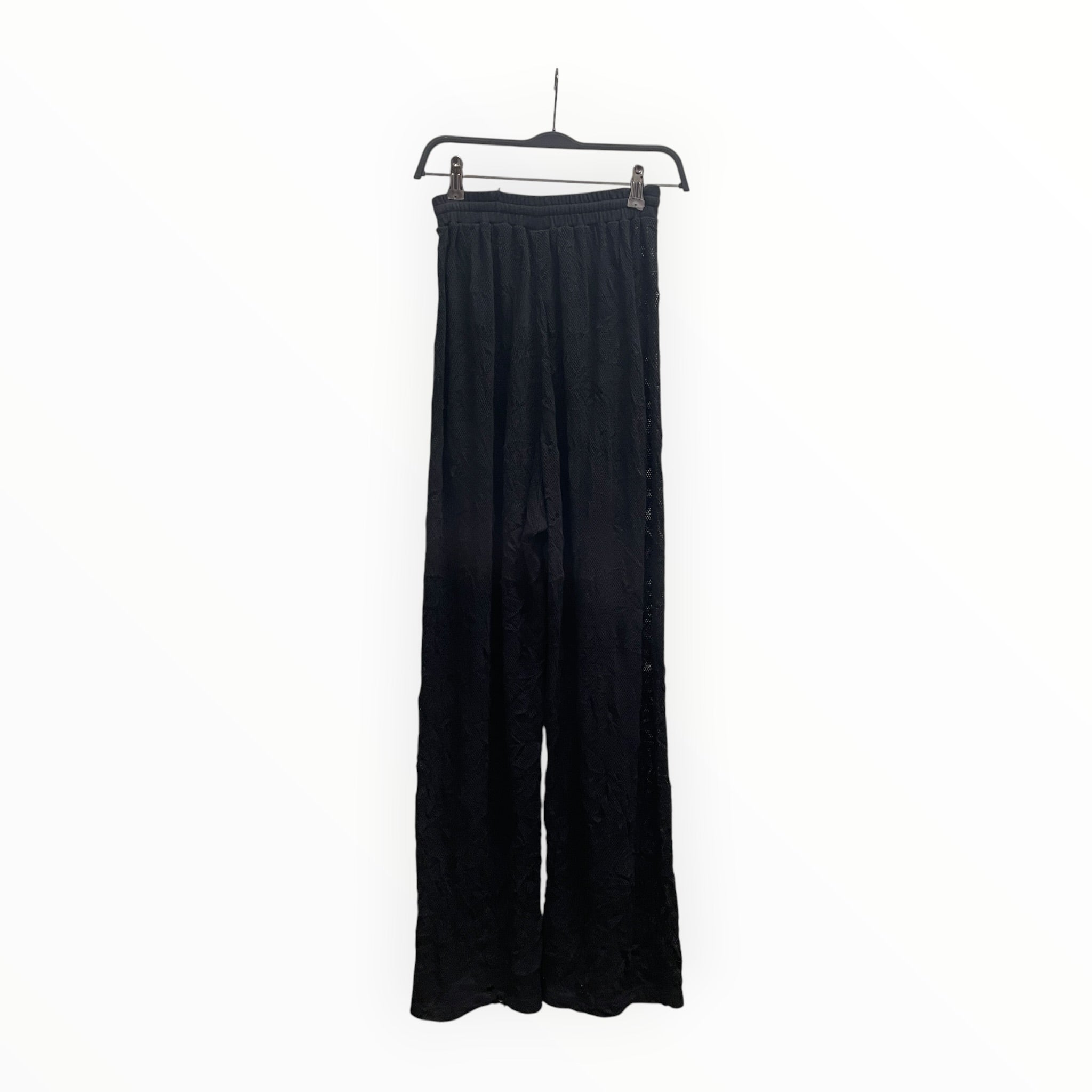 BALENCIAGA/Pants/XS/Cotton/BLK/2022/  MESH TROUSER view 2