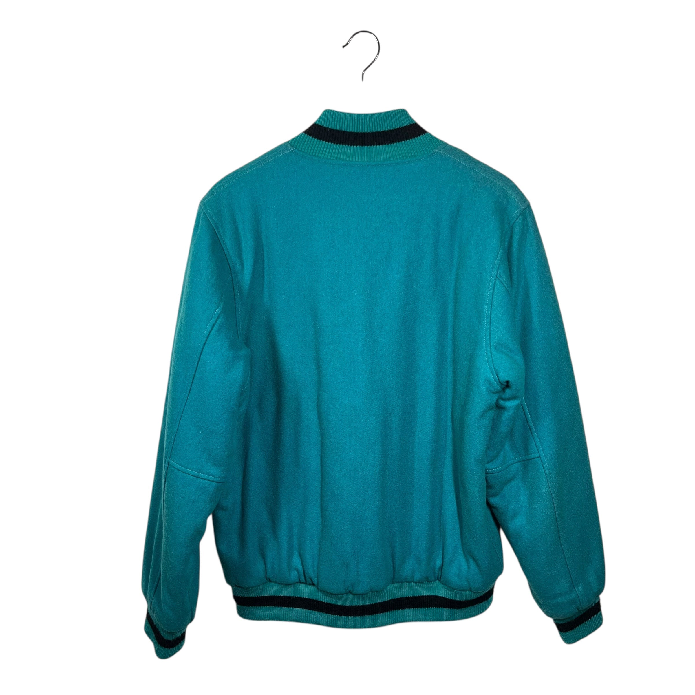 STUSSY/Baseball Jkt/M/Wool/BLU/S VARSITY view 2