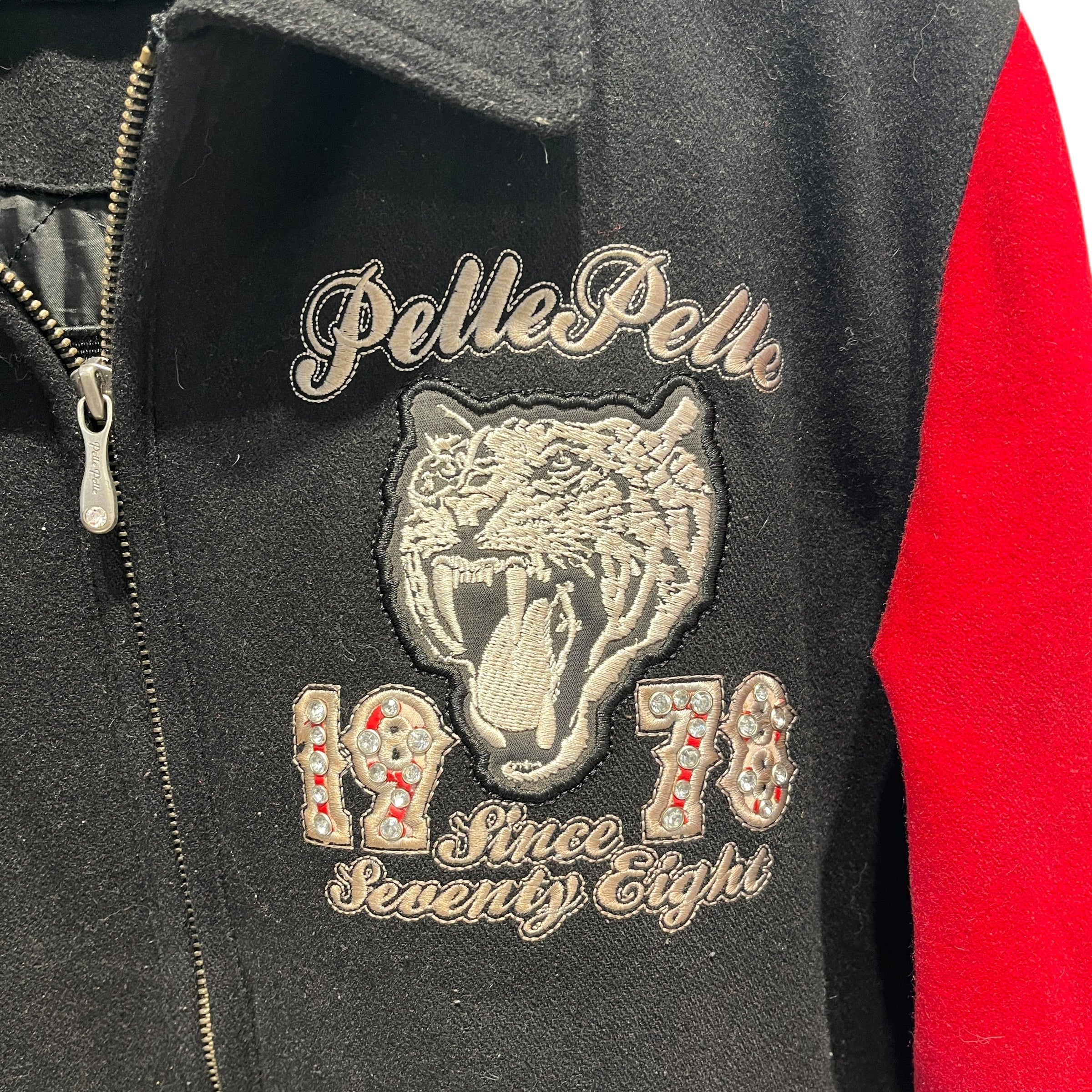 Pelle Pelle/Jacket/XL/Wool/BLK/PELLE PELLE SOUVENIR JKT view 4