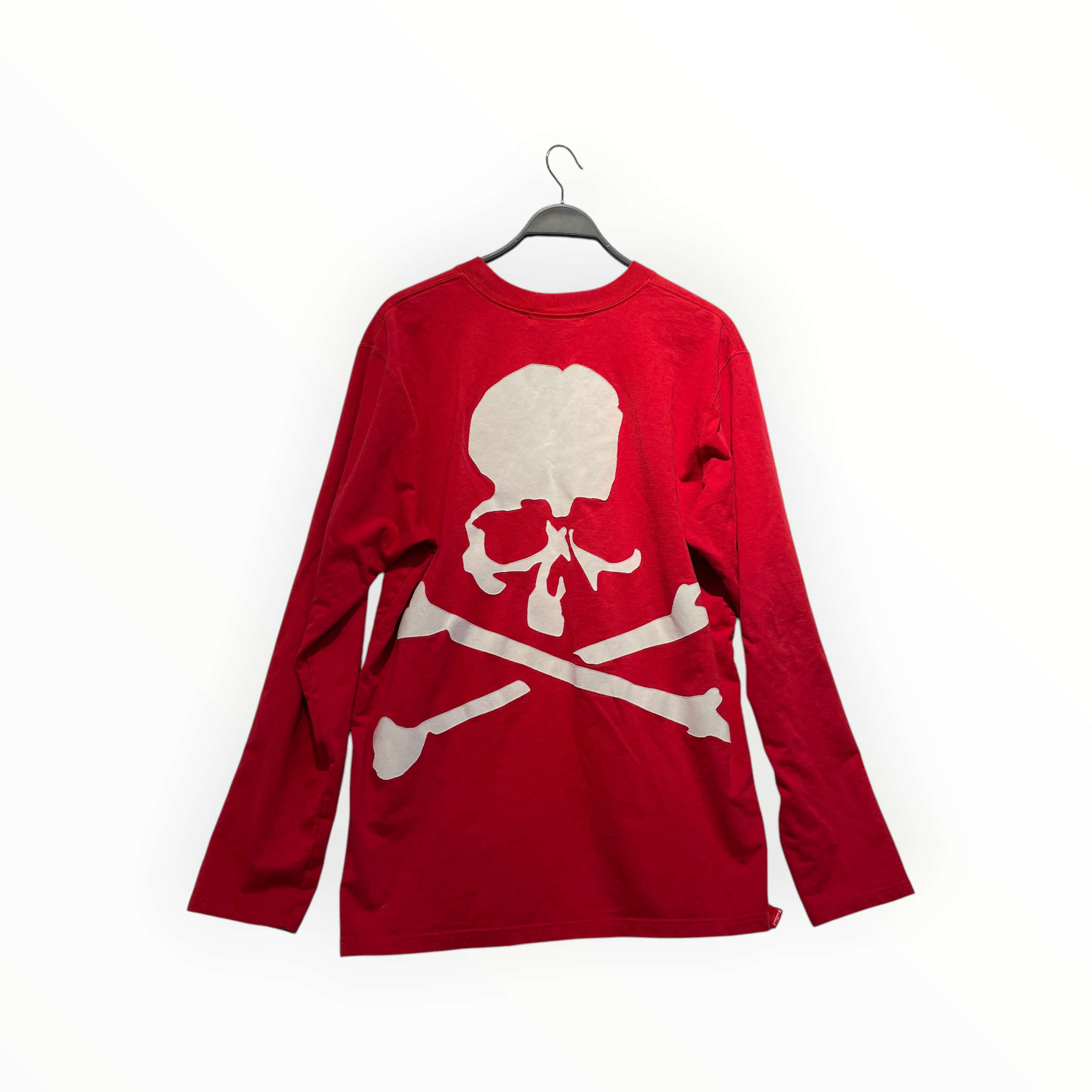 mastermind JAPAN/LS T-Shirt/M/Cotton/RED/ view 2