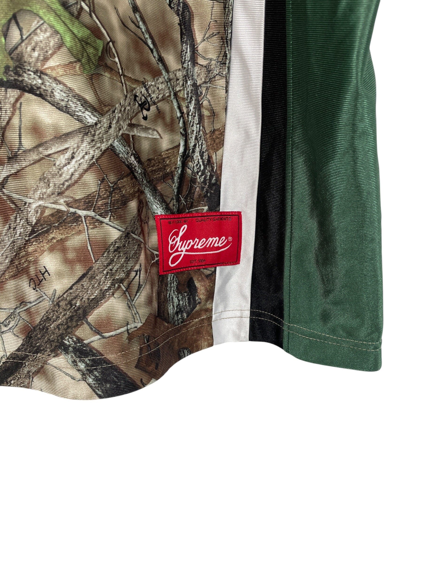 Supreme/T-Shirt/XL/Polyester/KHK/Camouflage/REAL TREE JERSEY view 3