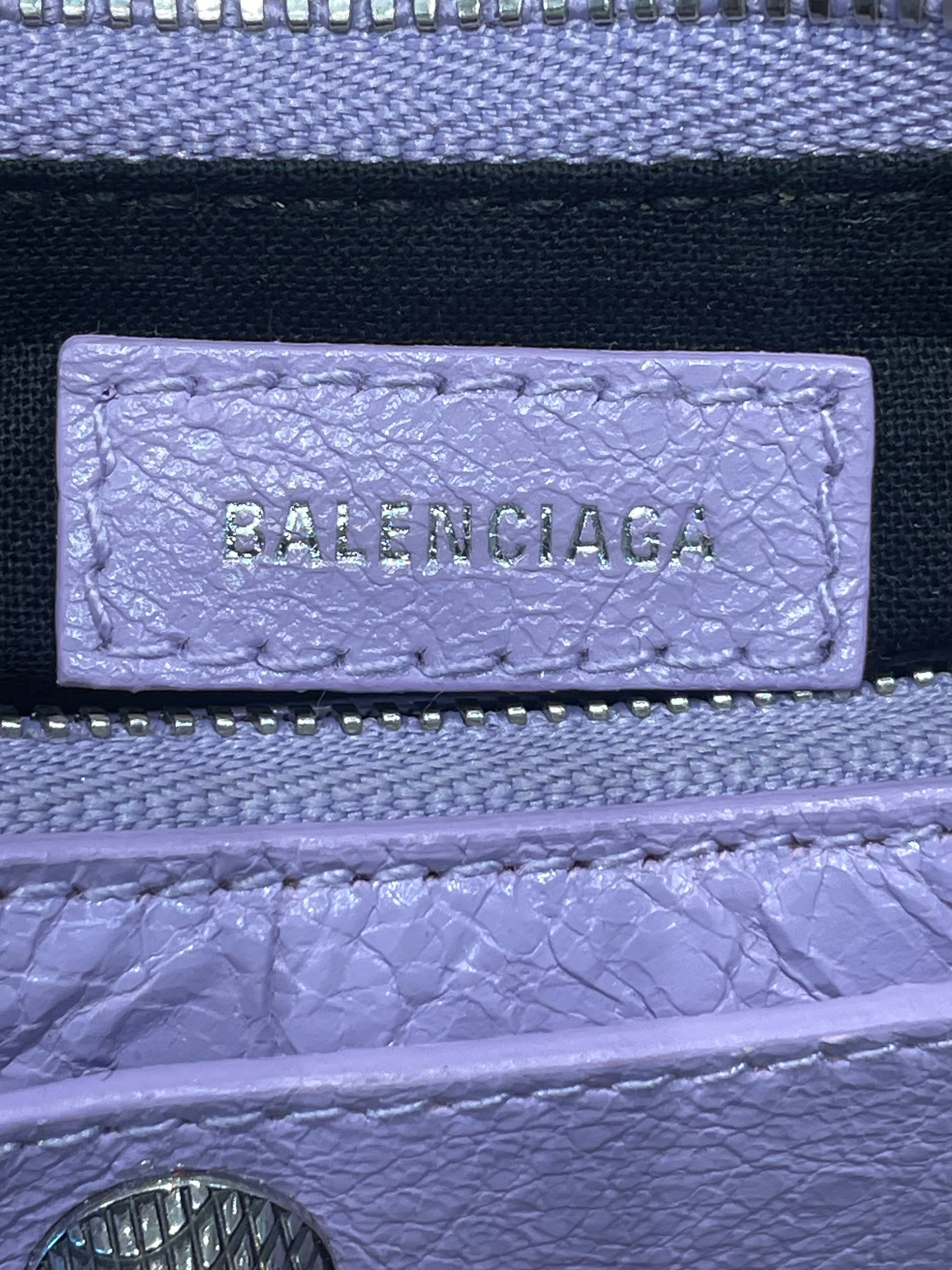 BALENCIAGA/Bag/Leather/PPL/le cagole mini shoulder bag view 5