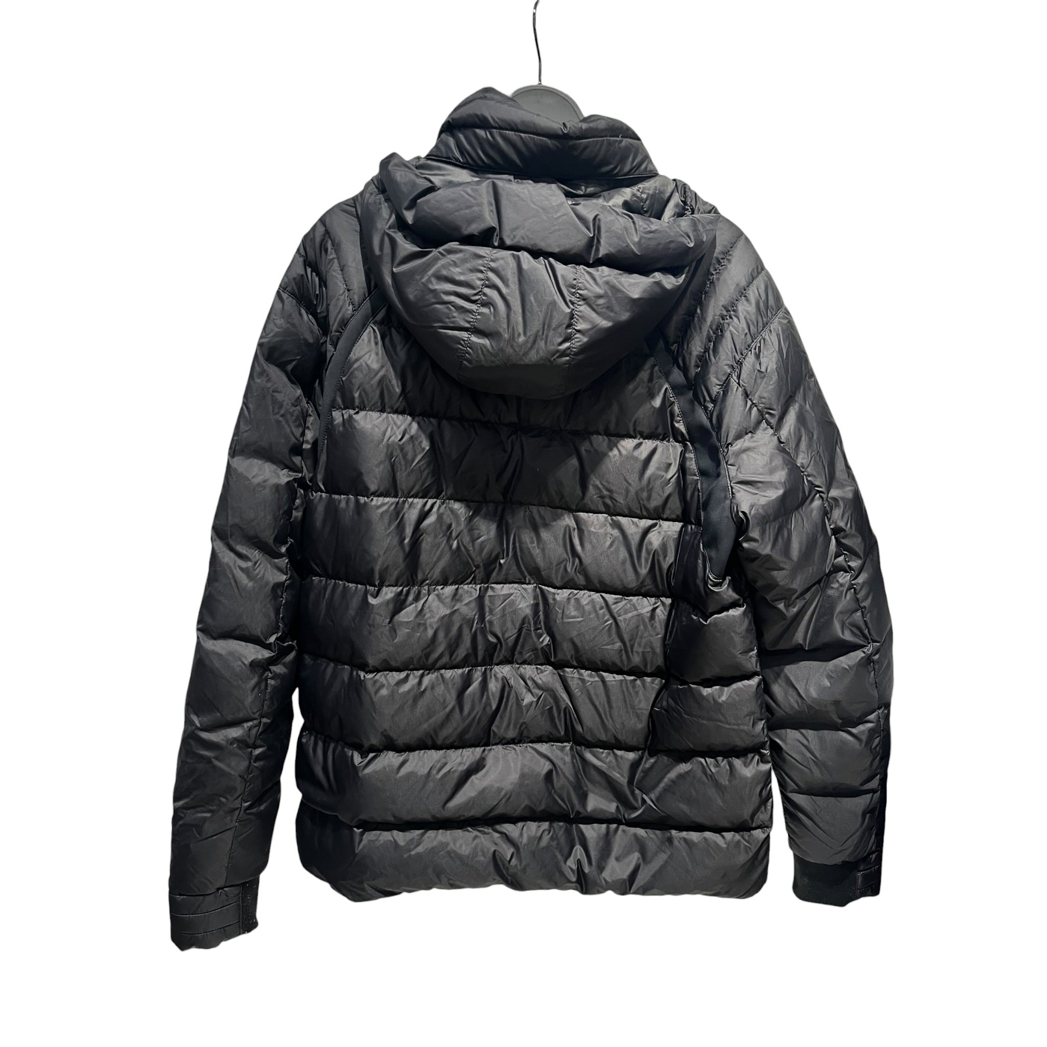 CANADA GOOSE/Puffer Jkt/XL/Nylon/BLK/Single Breasted/THICK BLACK LINES DESIGN view 3