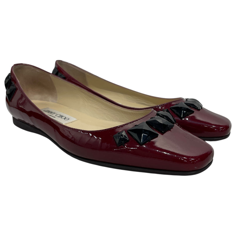 JIMMY CHOO/Flat Shoes/EU 37/Leather/BRD/