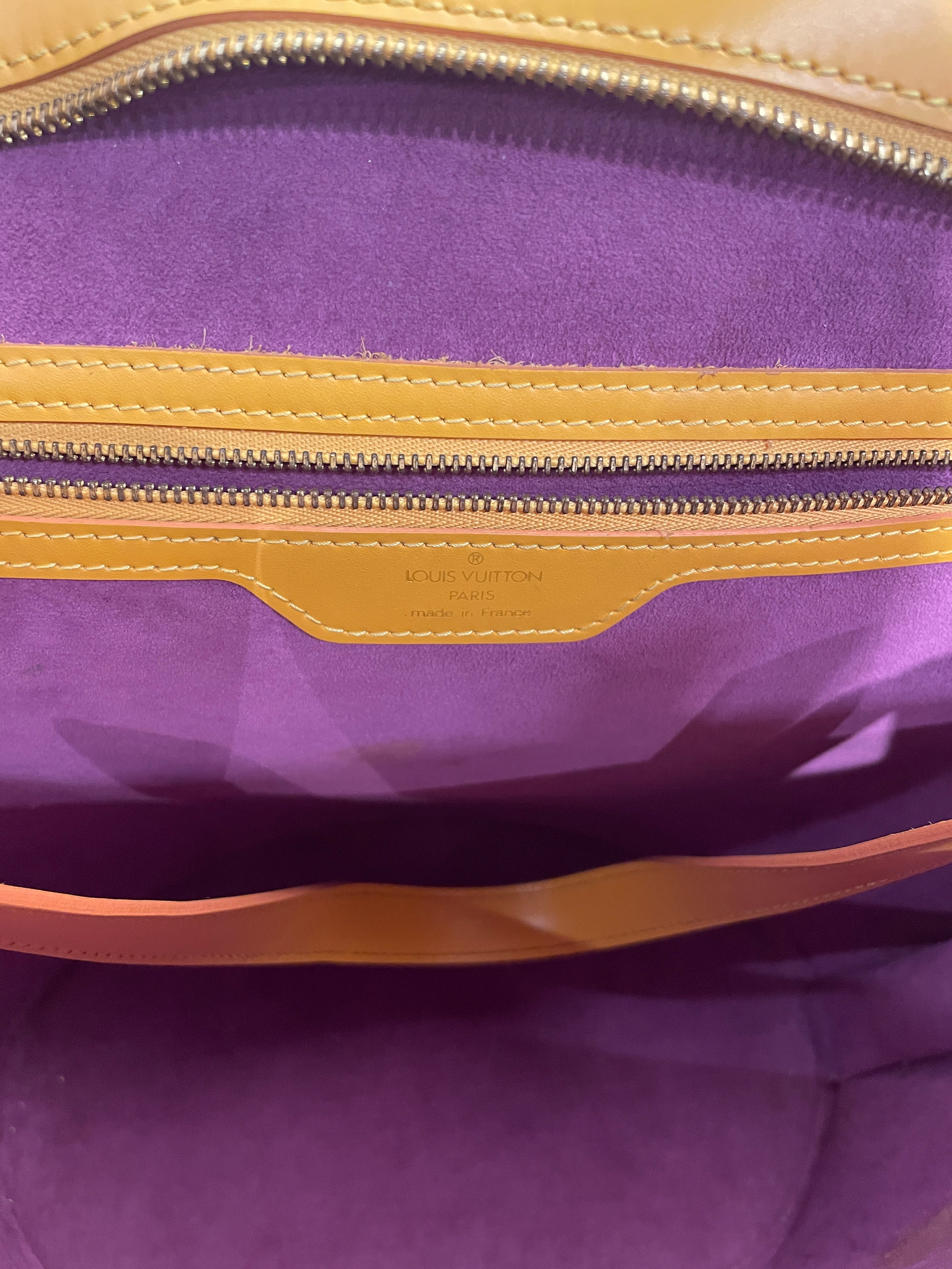 LOUIS VUITTON/Tote Bag/Leather/YEL/EPI LEATHER SAINT JACQUES view 4