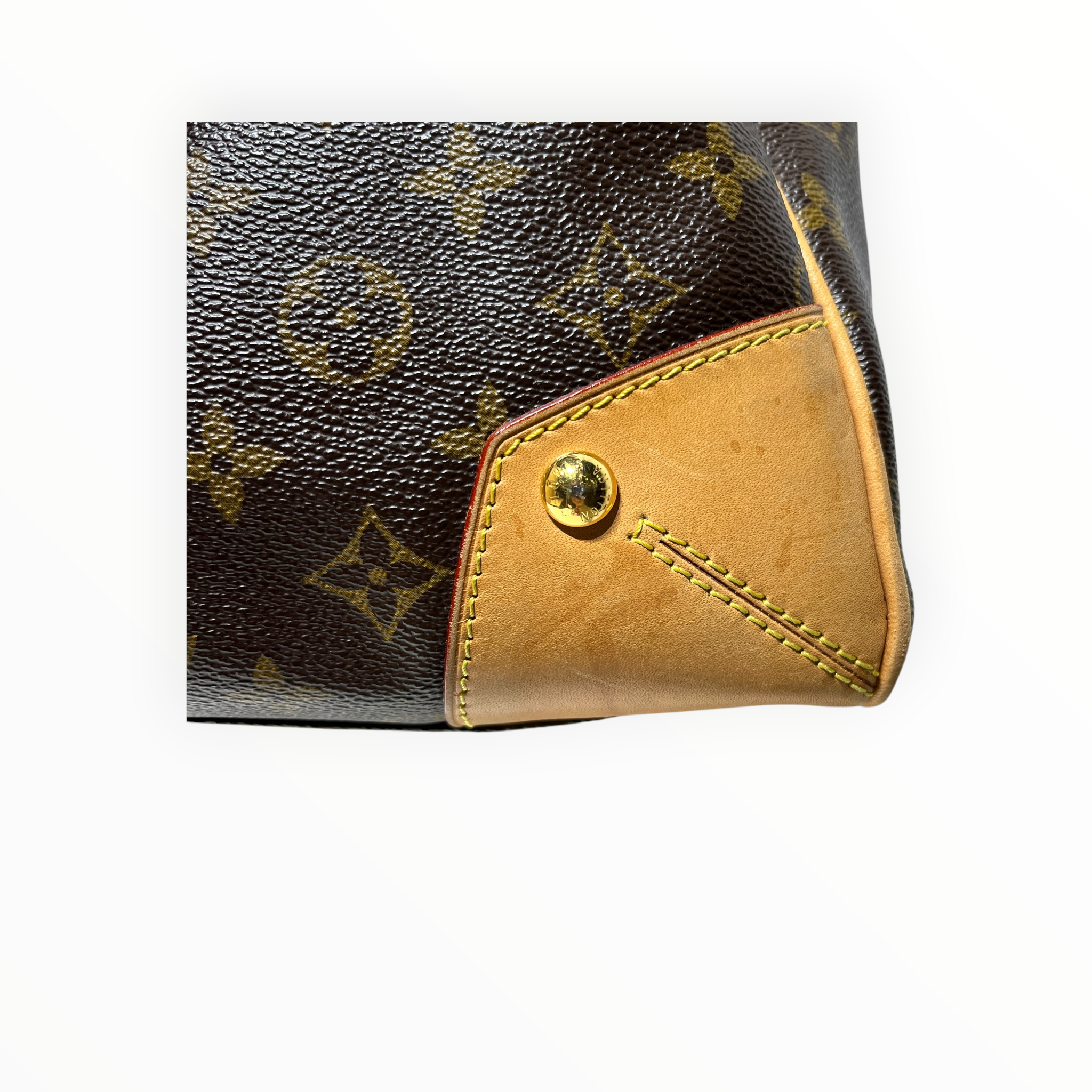 LOUIS VUITTON/Cross Body Bag/Monogram/Leather/BRW/retrio pm view 9