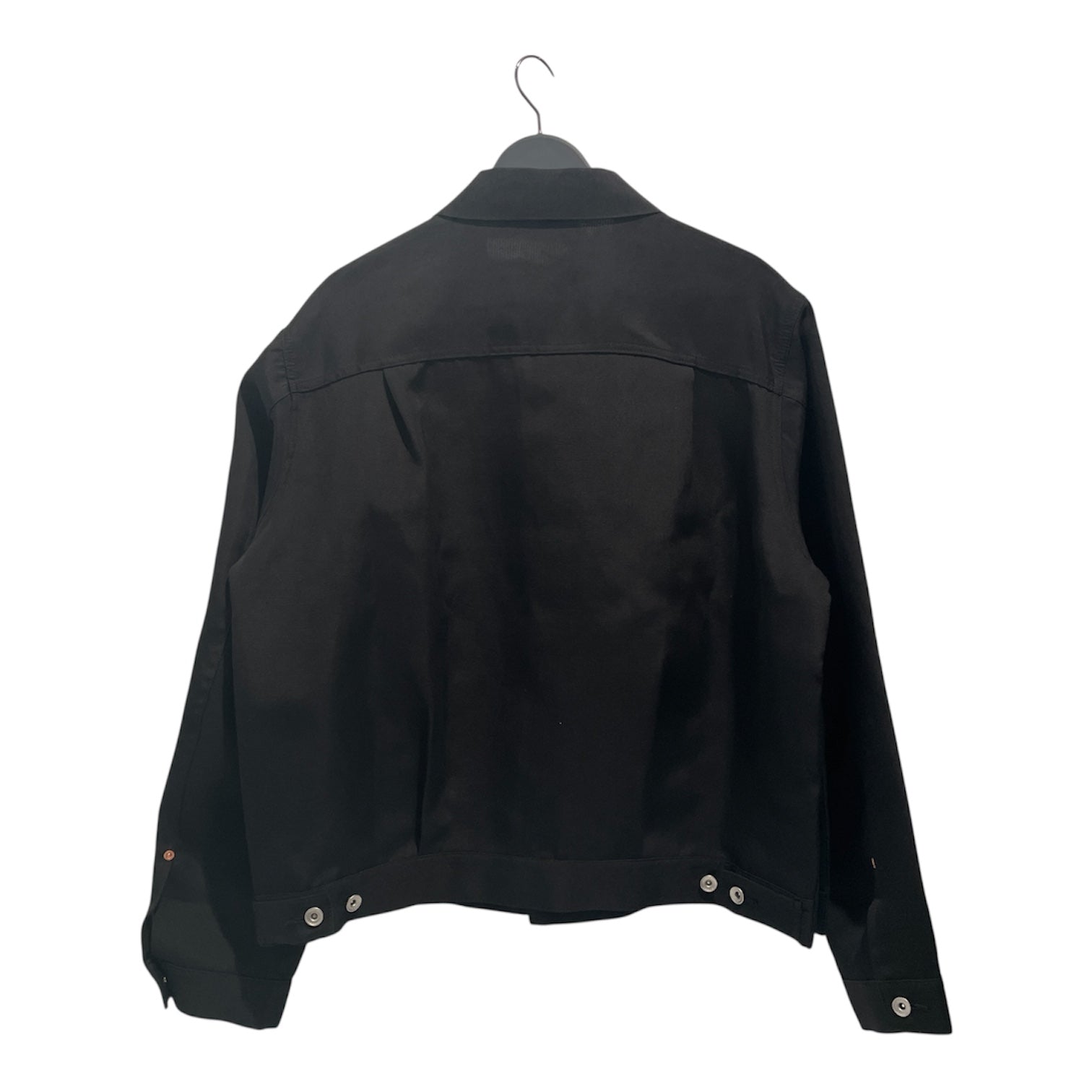 Sacai/Jacket/4/Silk/BLK/Silk-Cotton Type II Trucker view 2