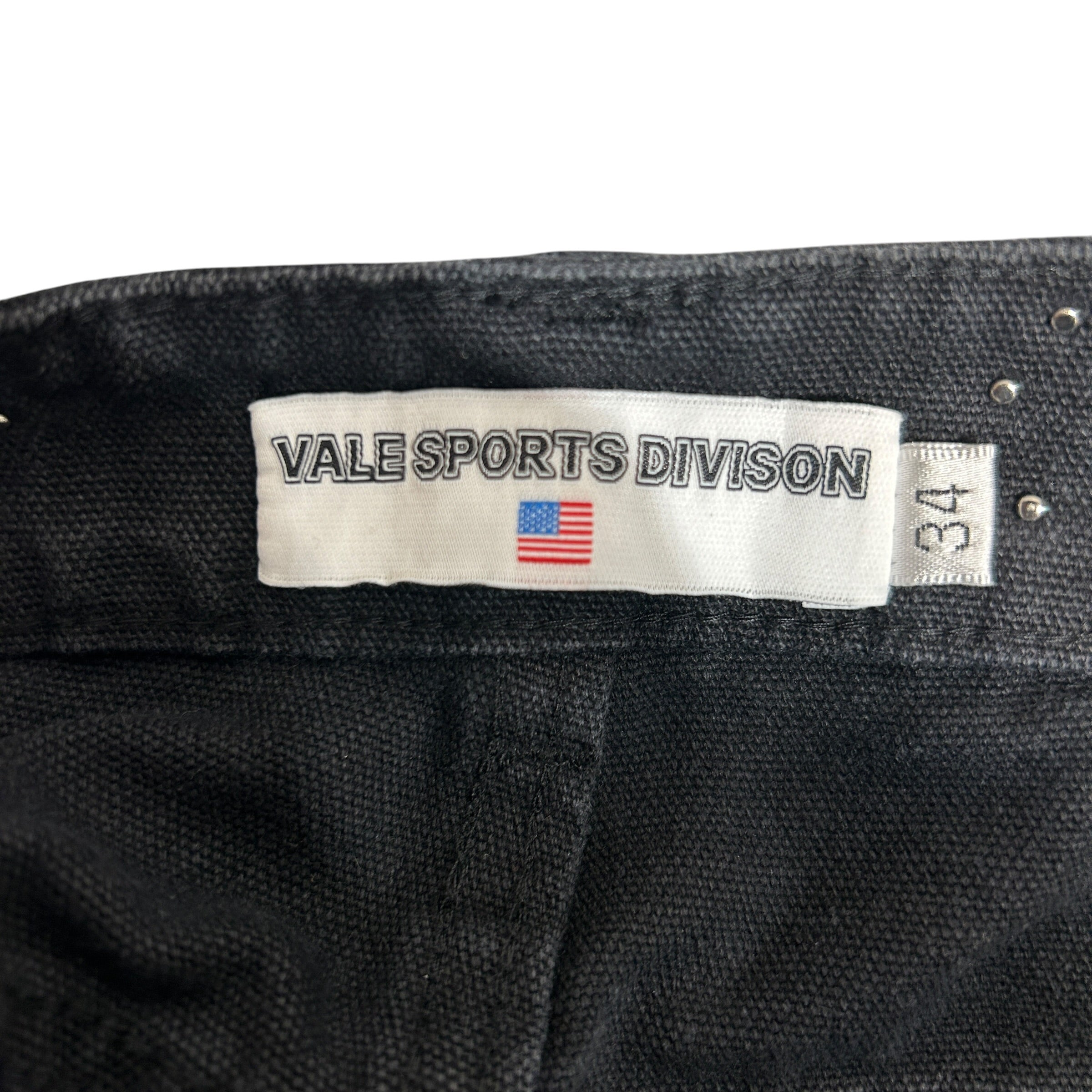 vale/Carpenter Pants/34/Denim/BLK/Distressed/bejeweled view 4